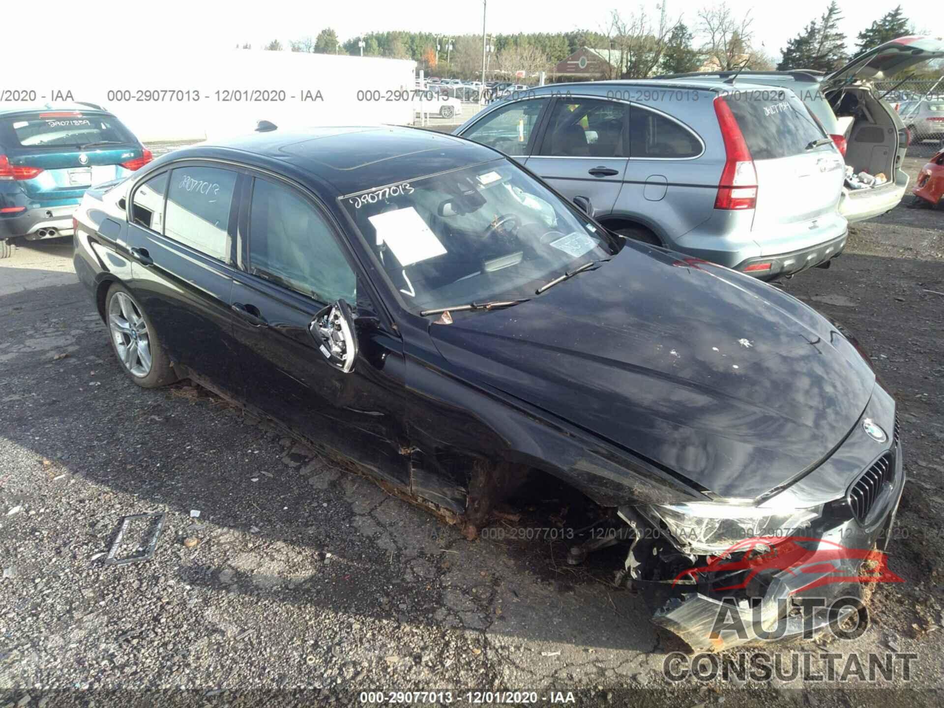 BMW 3 SERIES 2017 - WBA8B7G56HNU37293