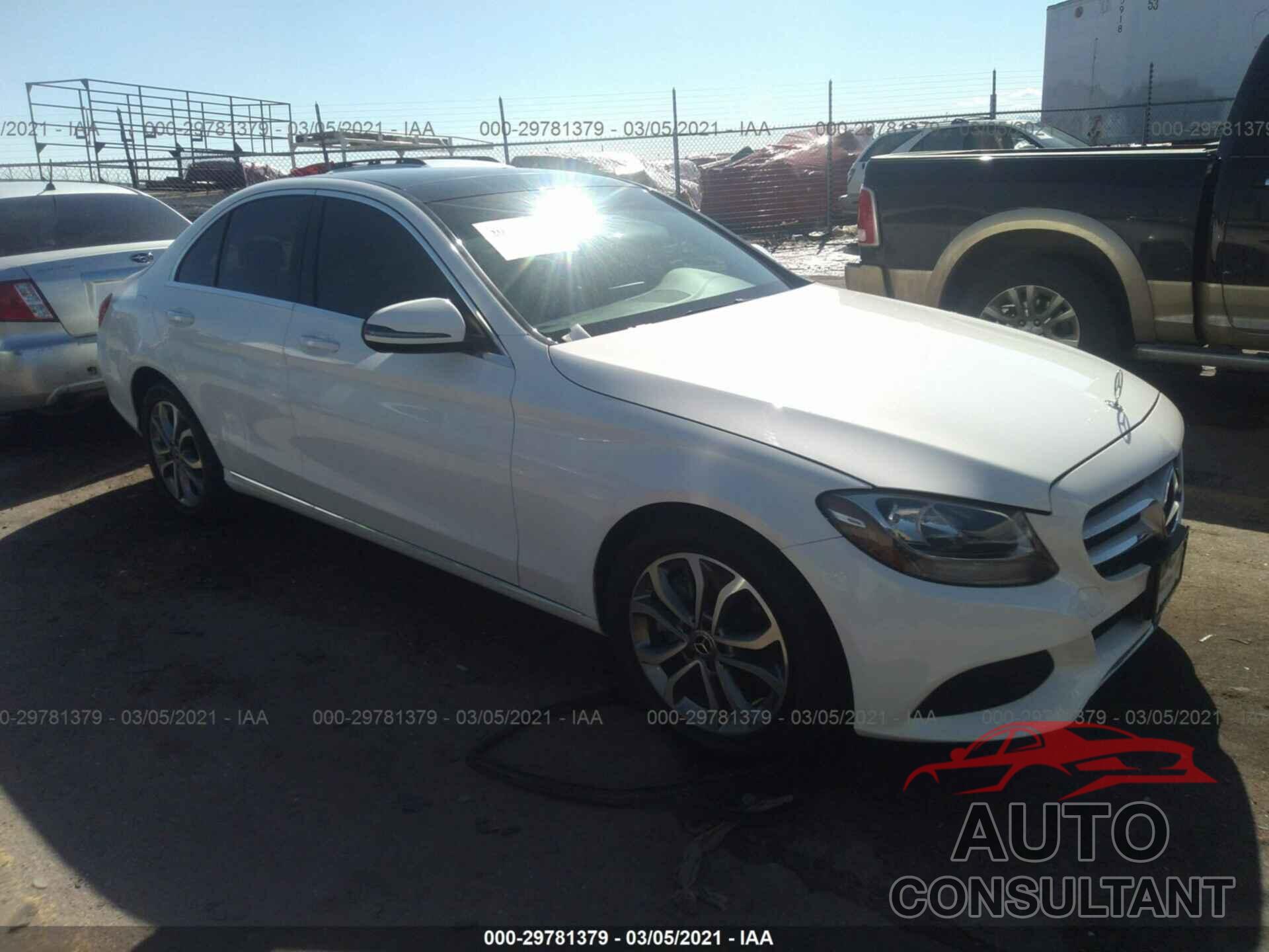 MERCEDES-BENZ C-CLASS 2017 - 55SWF4KB9HU221848