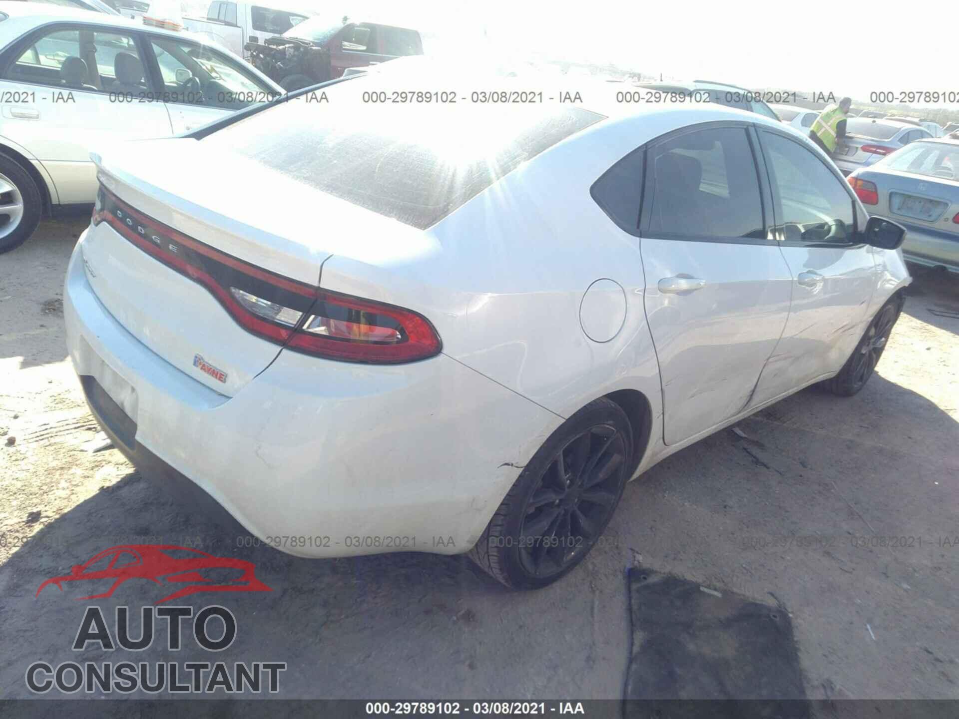 DODGE DART 2016 - 1C3CDFFA0GD822924