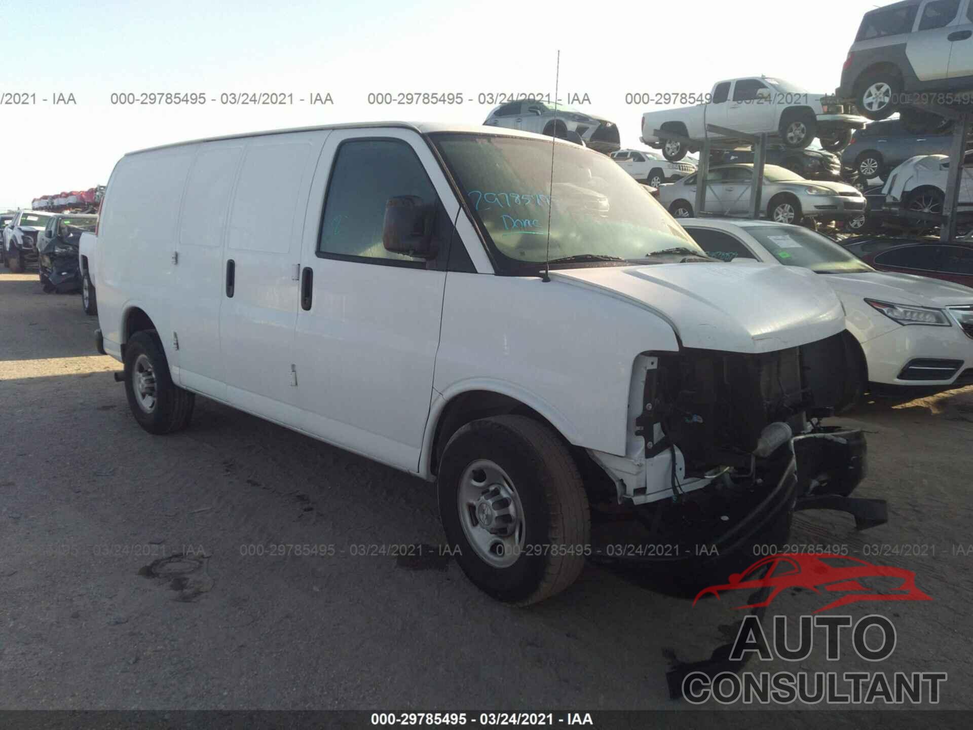 CHEVROLET EXPRESS CARGO VAN 2019 - 1GCWGAFG8K1238708