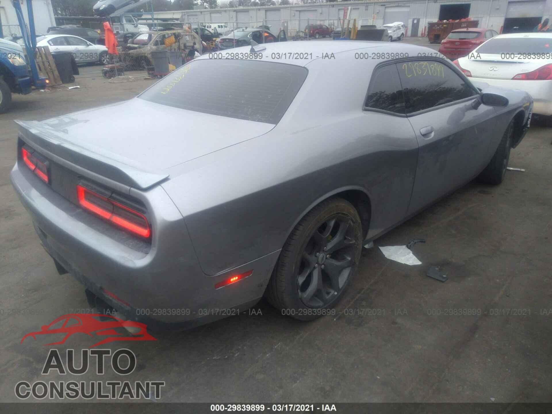 DODGE CHALLENGER 2018 - 2C3CDZAGXJH258206