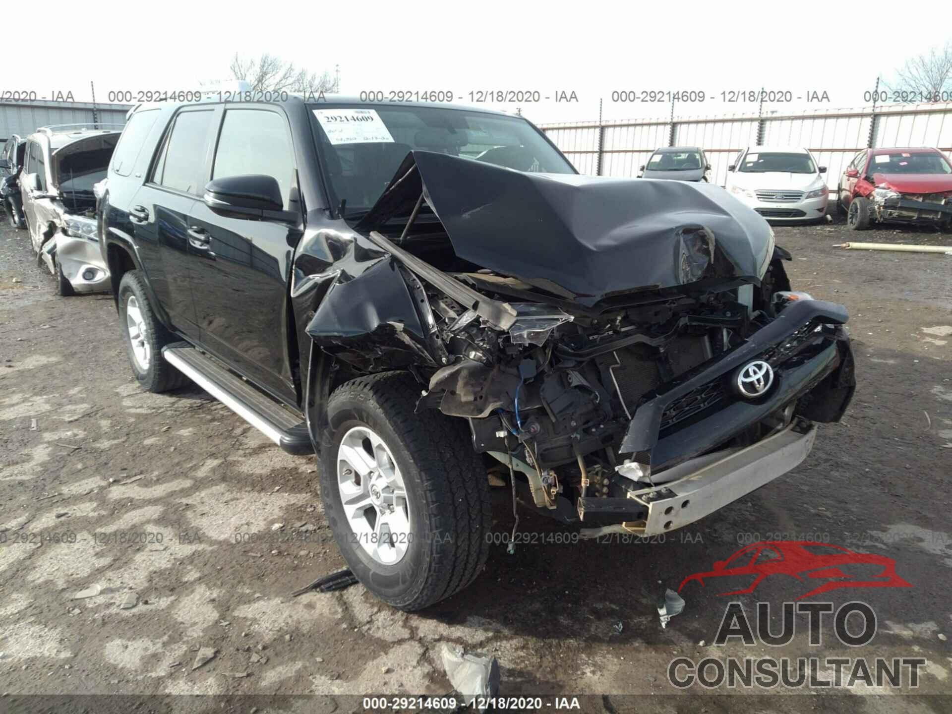 TOYOTA 4RUNNER 2016 - JTEBU5JR1G5365321