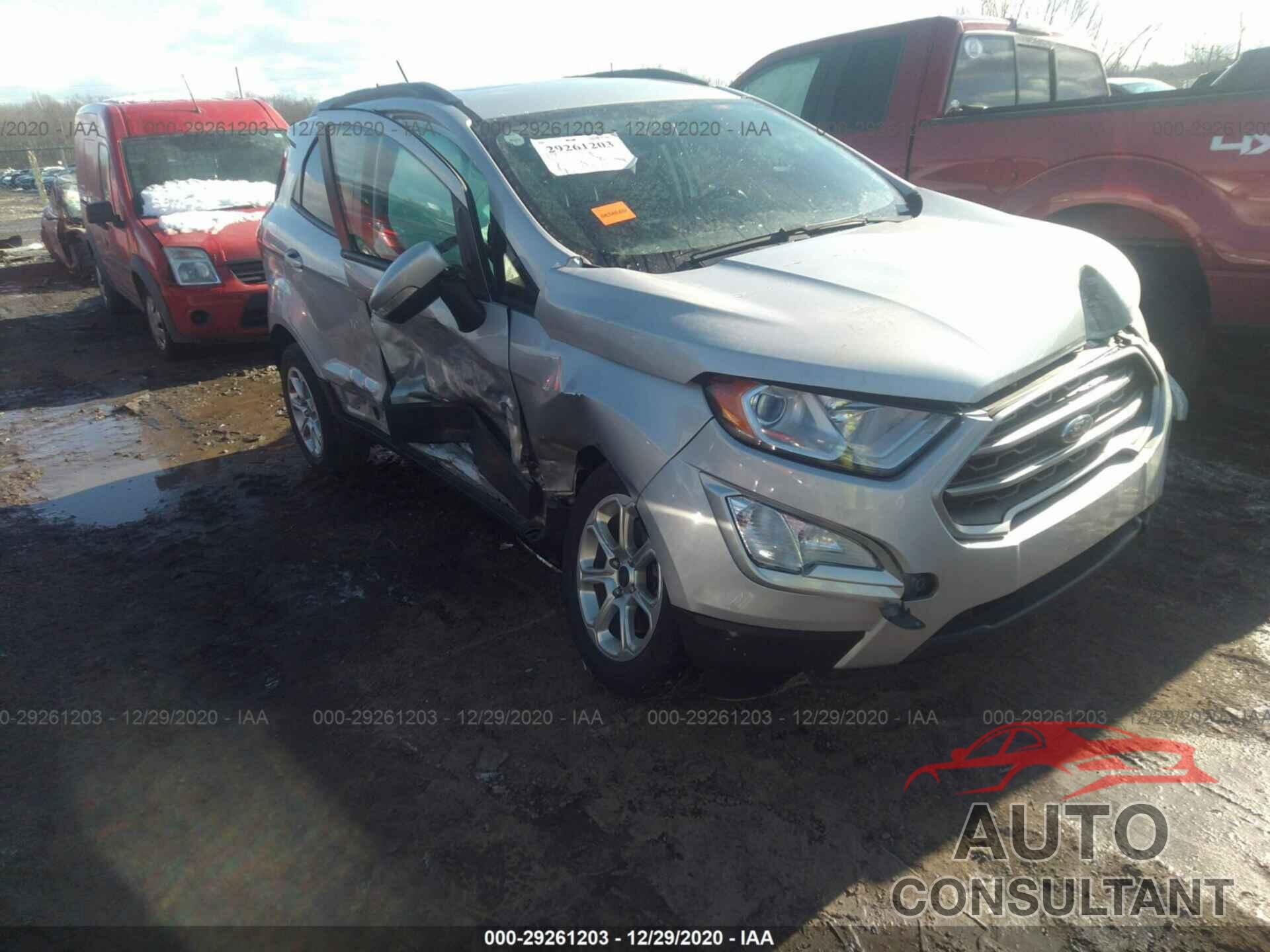 FORD ECOSPORT 2018 - MAJ3P1TE4JC166372