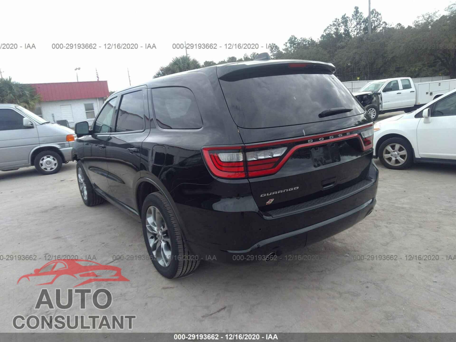 DODGE DURANGO 2020 - 1C4RDJDGXLC260384