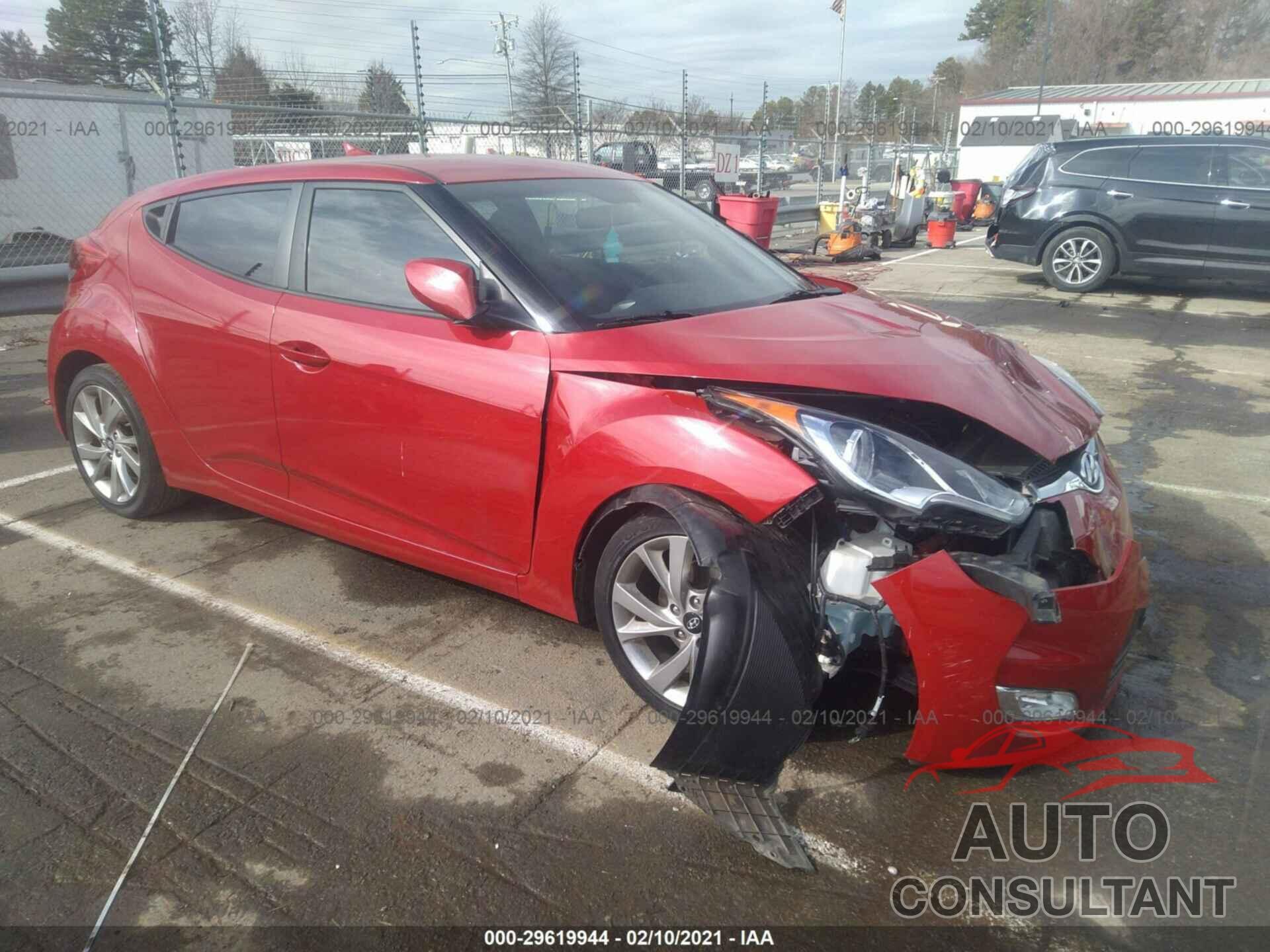 HYUNDAI VELOSTER 2017 - KMHTC6AD6HU322313