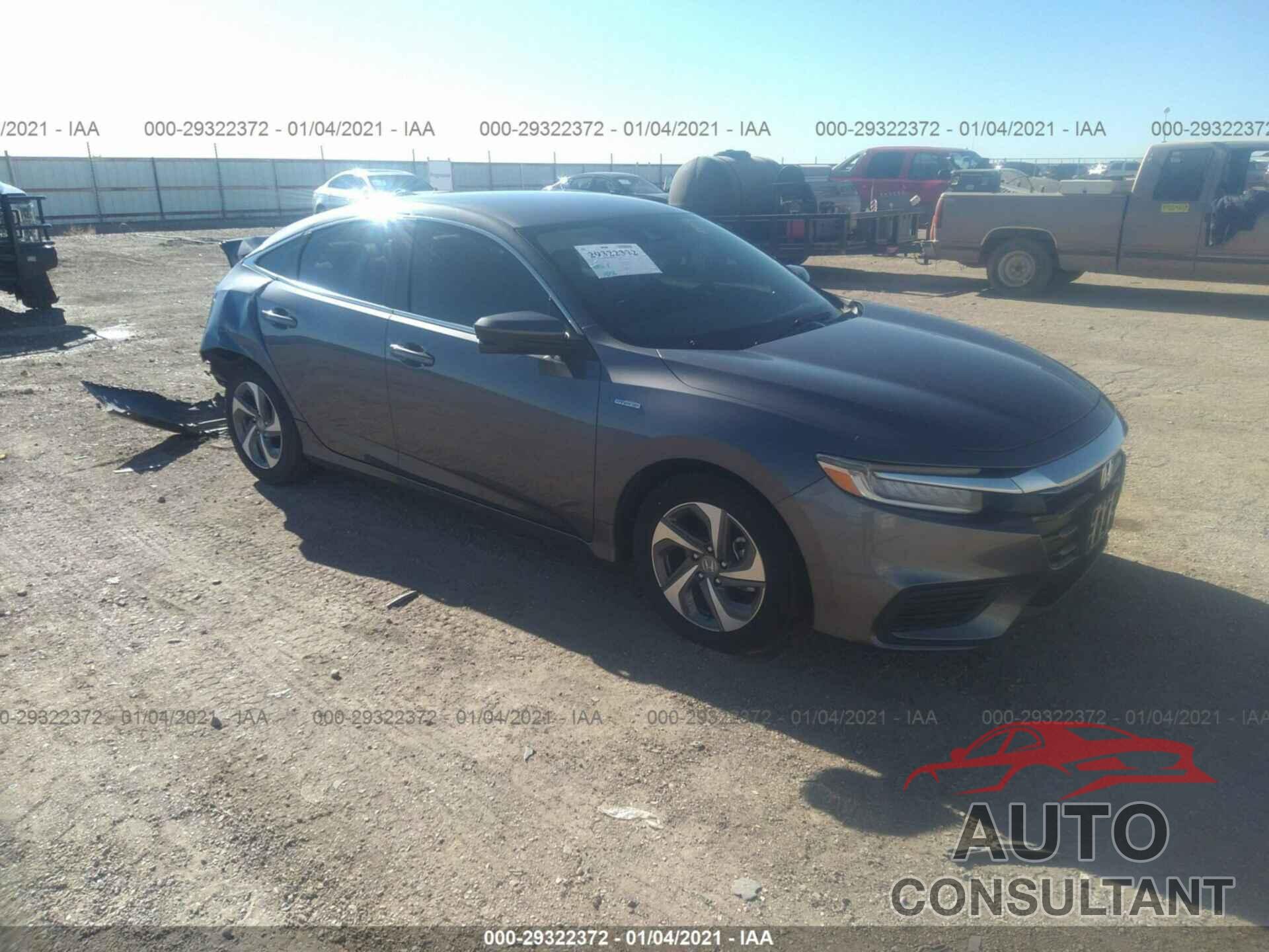 HONDA INSIGHT 2019 - 19XZE4F5XKE028854