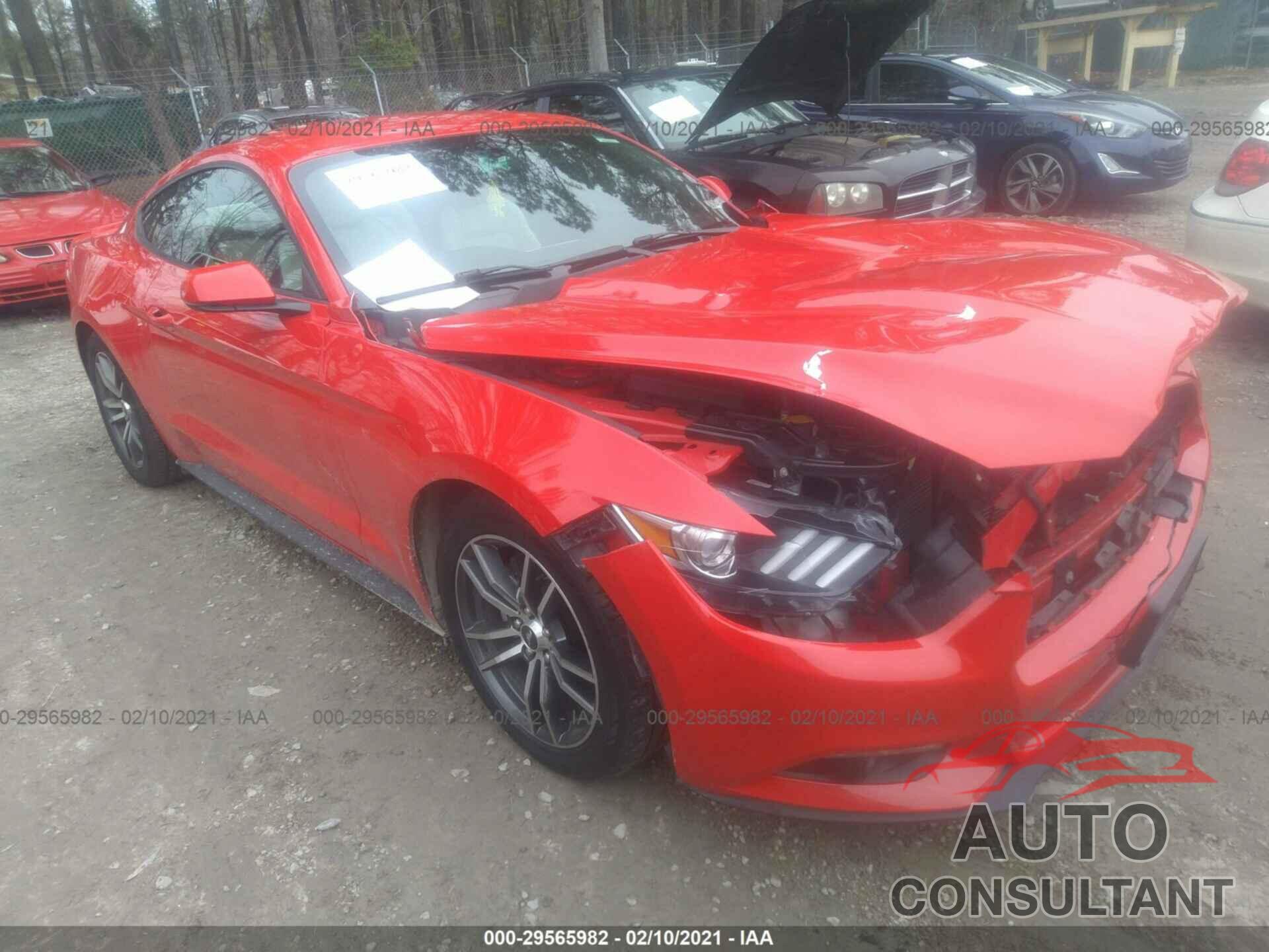 FORD MUSTANG 2017 - 1FA6P8TH1H5295135