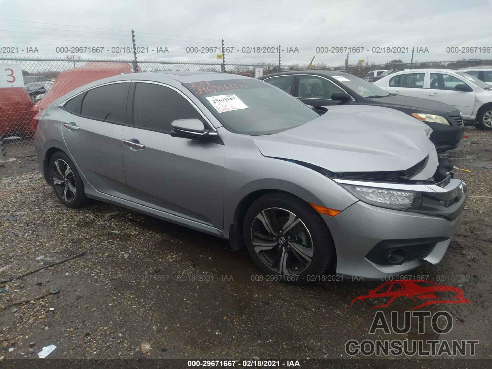 HONDA CIVIC SEDAN 2017 - 19XFC1F90HE020703