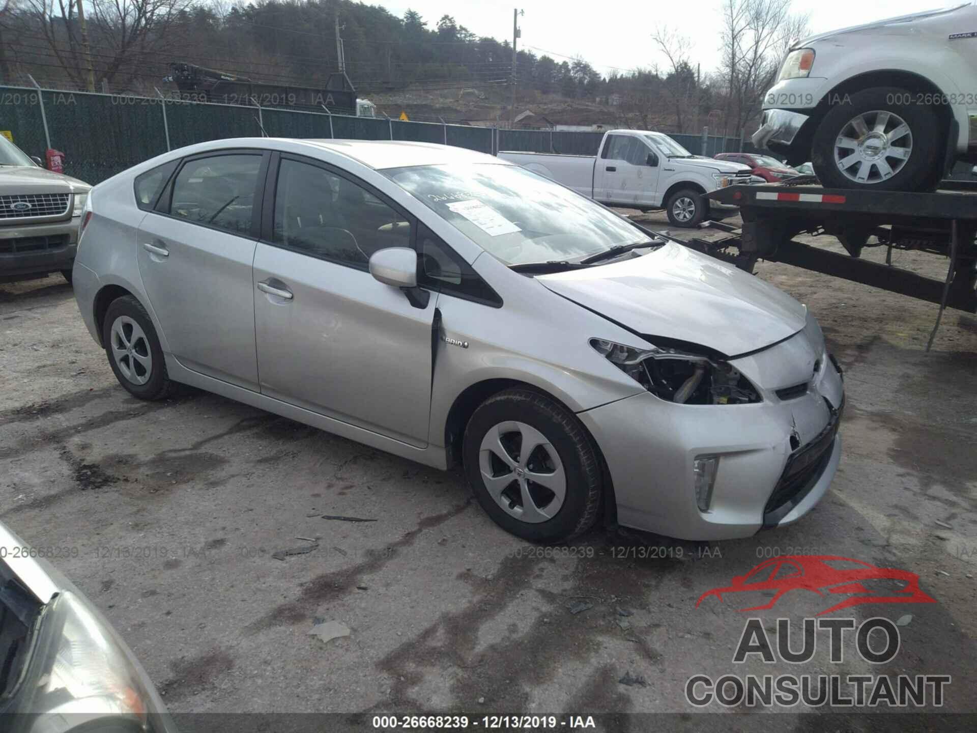 TOYOTA PRIUS 2013 - JTDKN3DU1D5680931