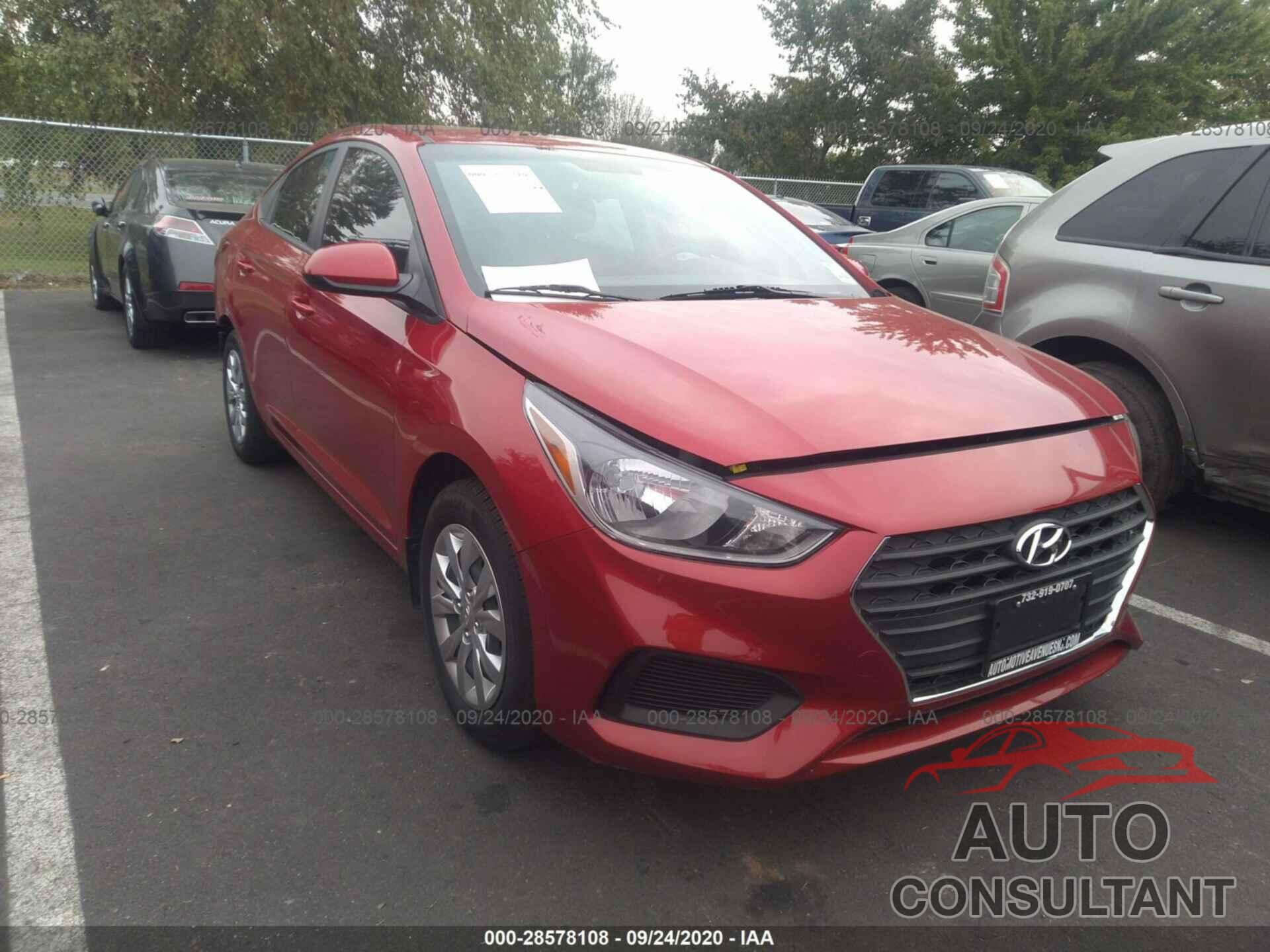 HYUNDAI ACCENT 2018 - 3KPC24A38JE032906