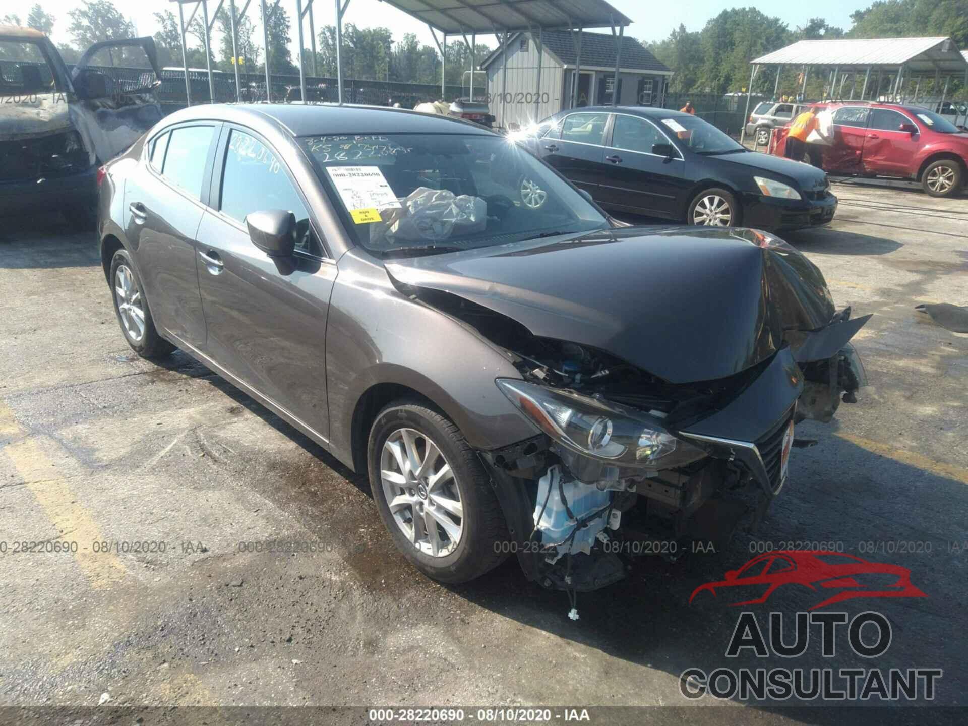 MAZDA MAZDA3 2016 - JM1BM1U73G1321576