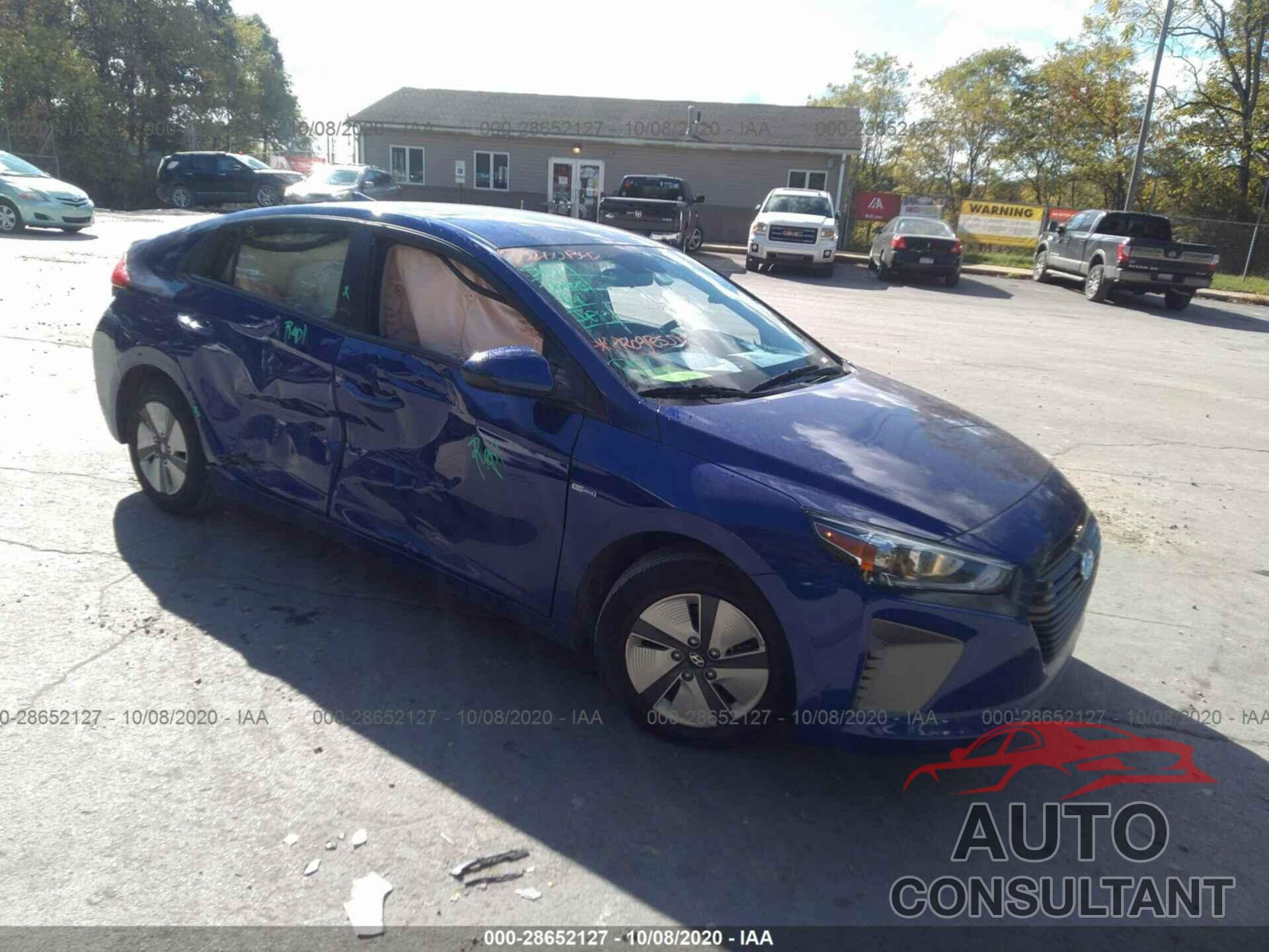 HYUNDAI IONIQ HYBRID 2019 - KMHC65LC4KU178905