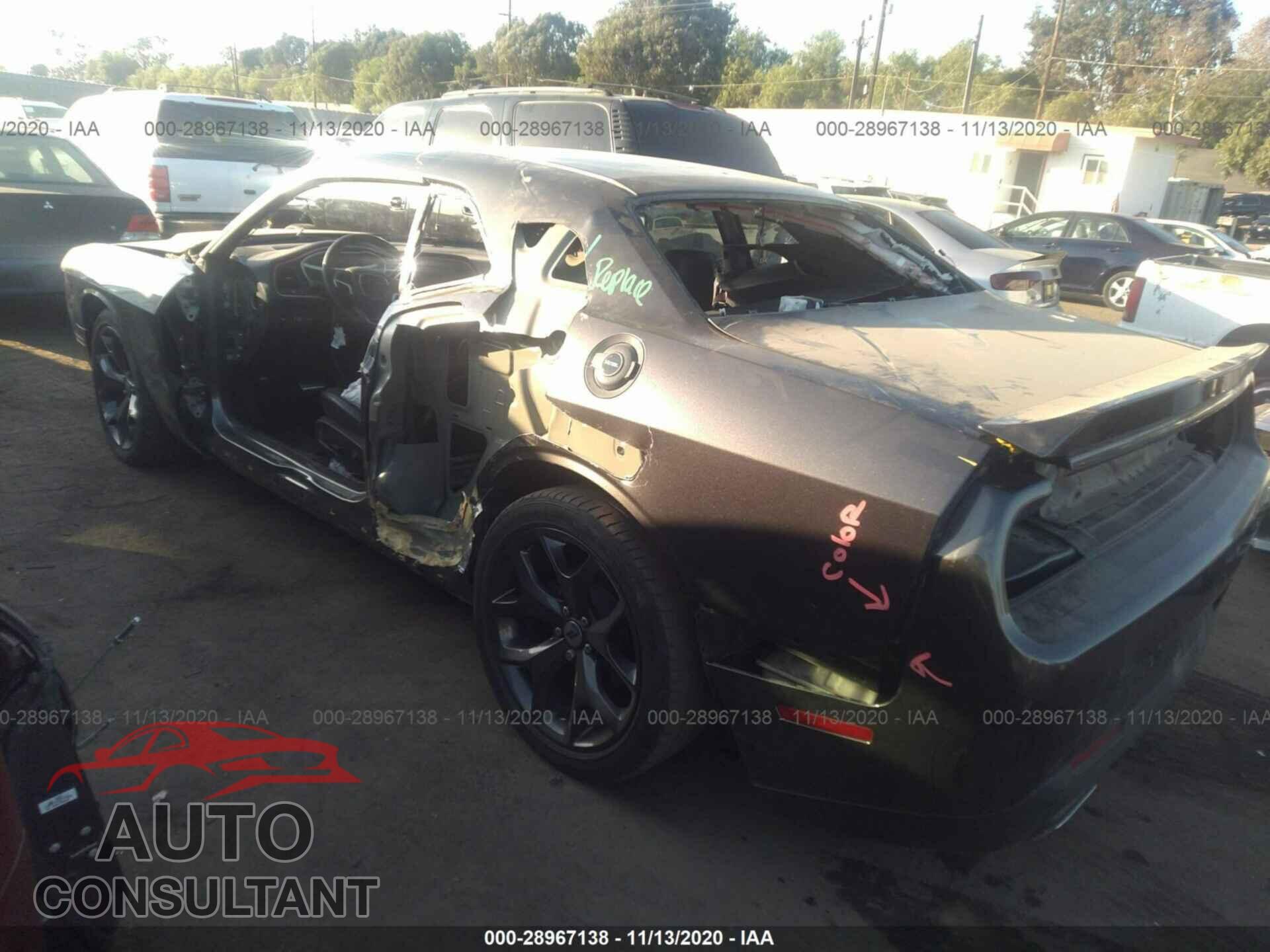 DODGE CHALLENGER 2018 - 2C3CDZAG4JH252224