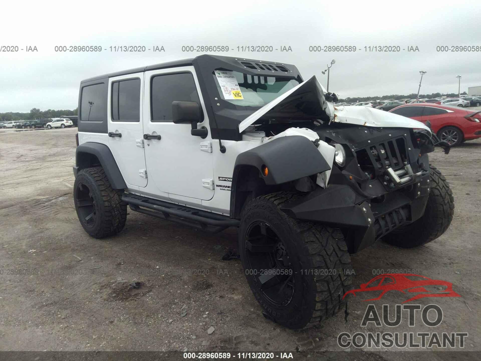 JEEP WRANGLER UNLIMITED 2016 - 1C4BJWDGXGL335825