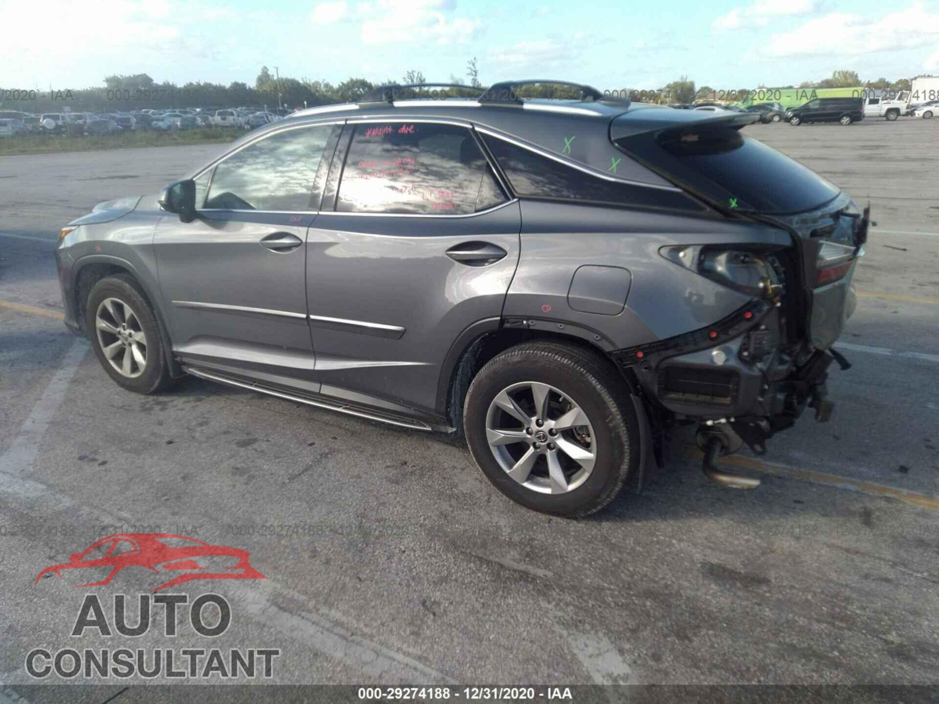 LEXUS RX 2019 - 2T2BZMCA6KC208317