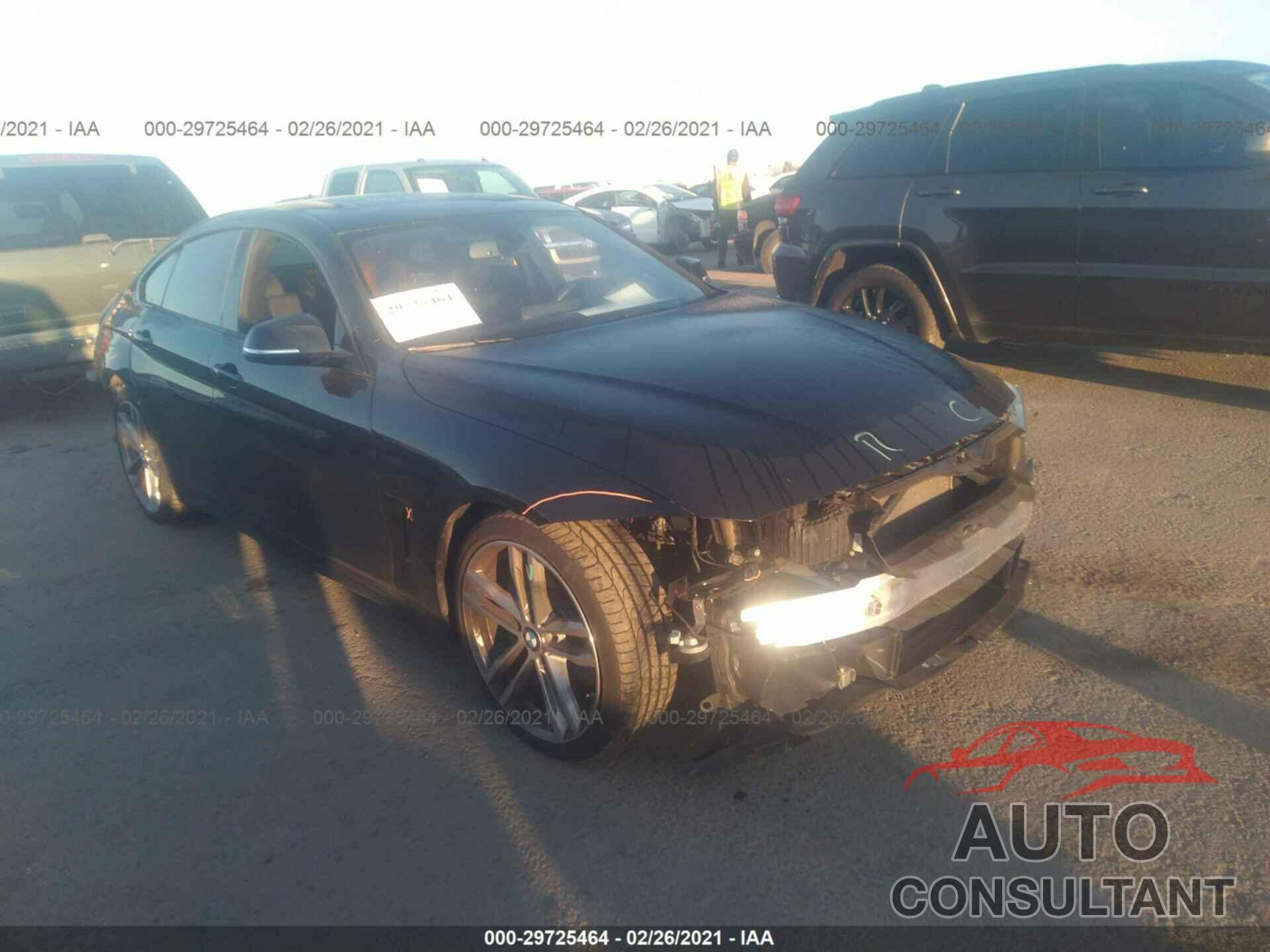 BMW 4 SERIES 2018 - WBA4J5C52JBF06342