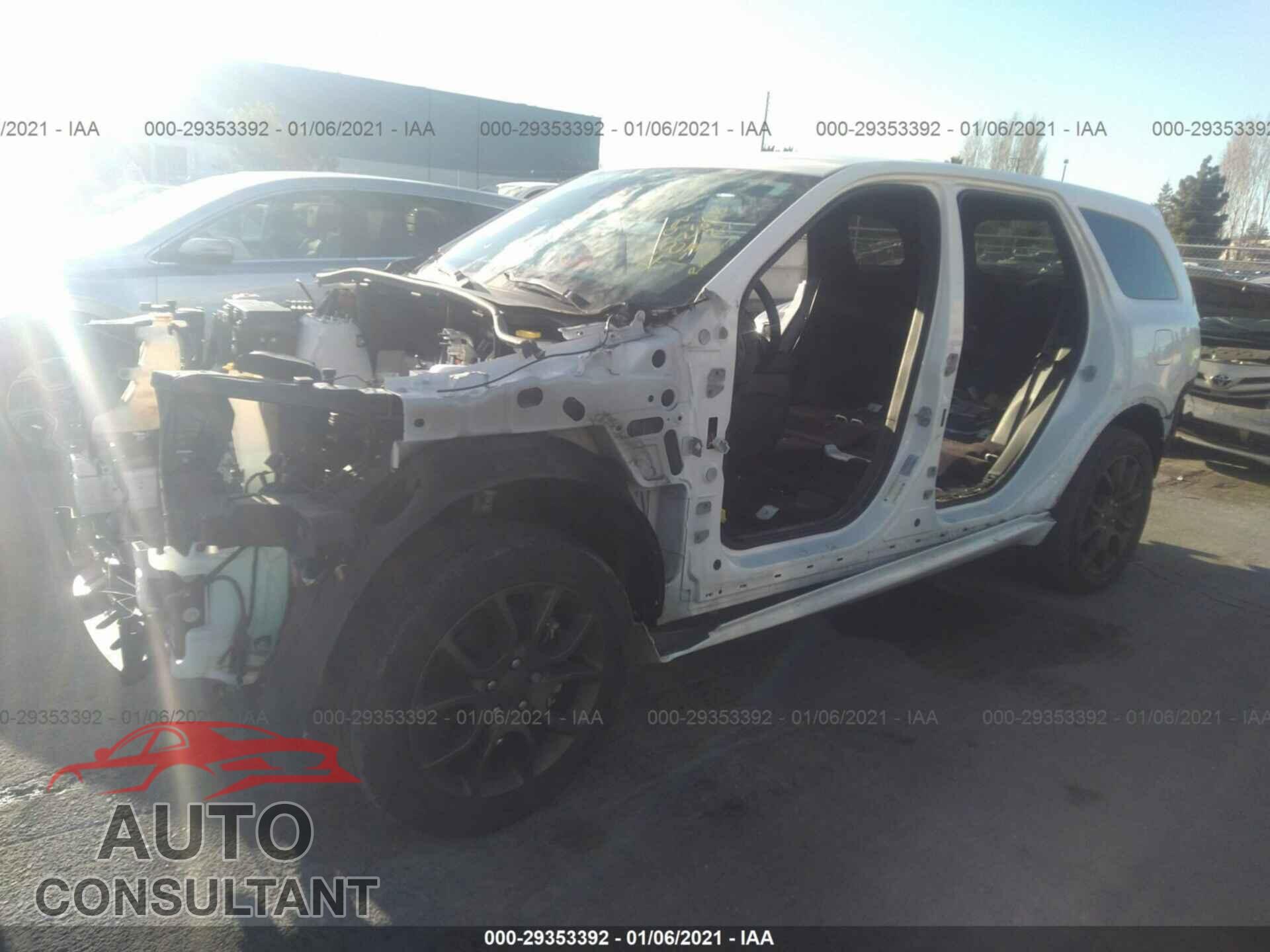 DODGE DURANGO 2017 - 1C4SDHCT4HC838687