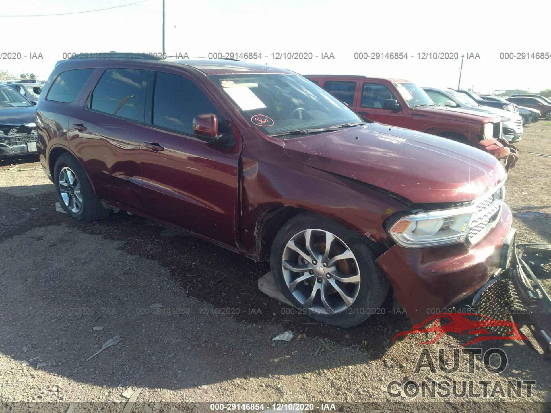 DODGE DURANGO 2018 - 1C4RDHAG5JC412999