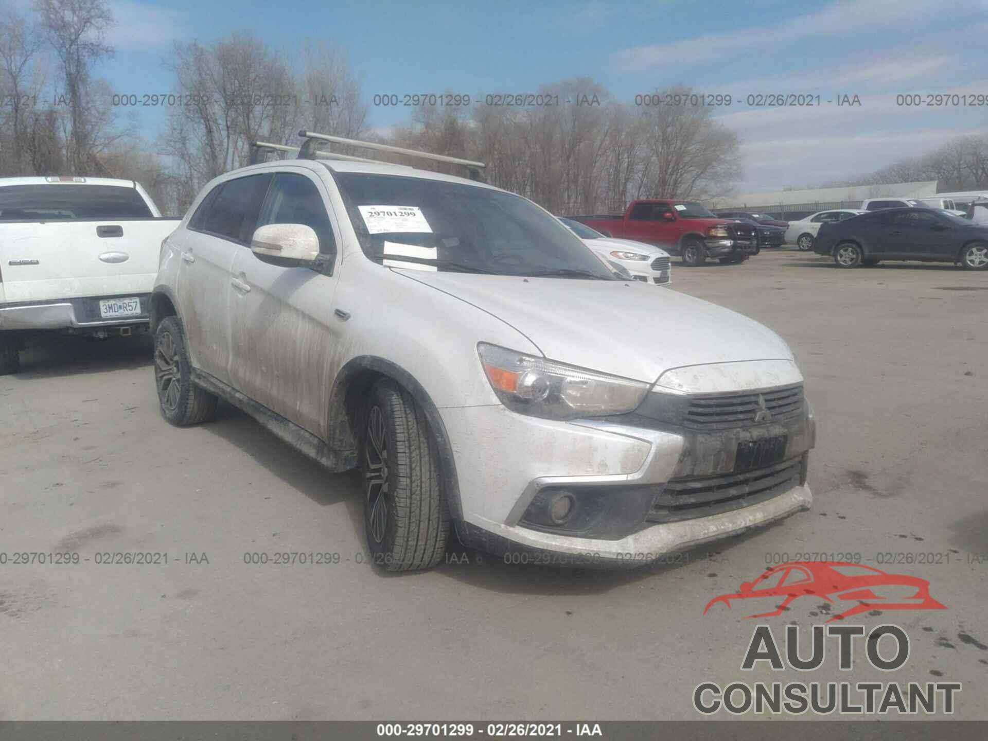 MITSUBISHI OUTLANDER SPORT 2017 - JA4AP3AU7HZ057218