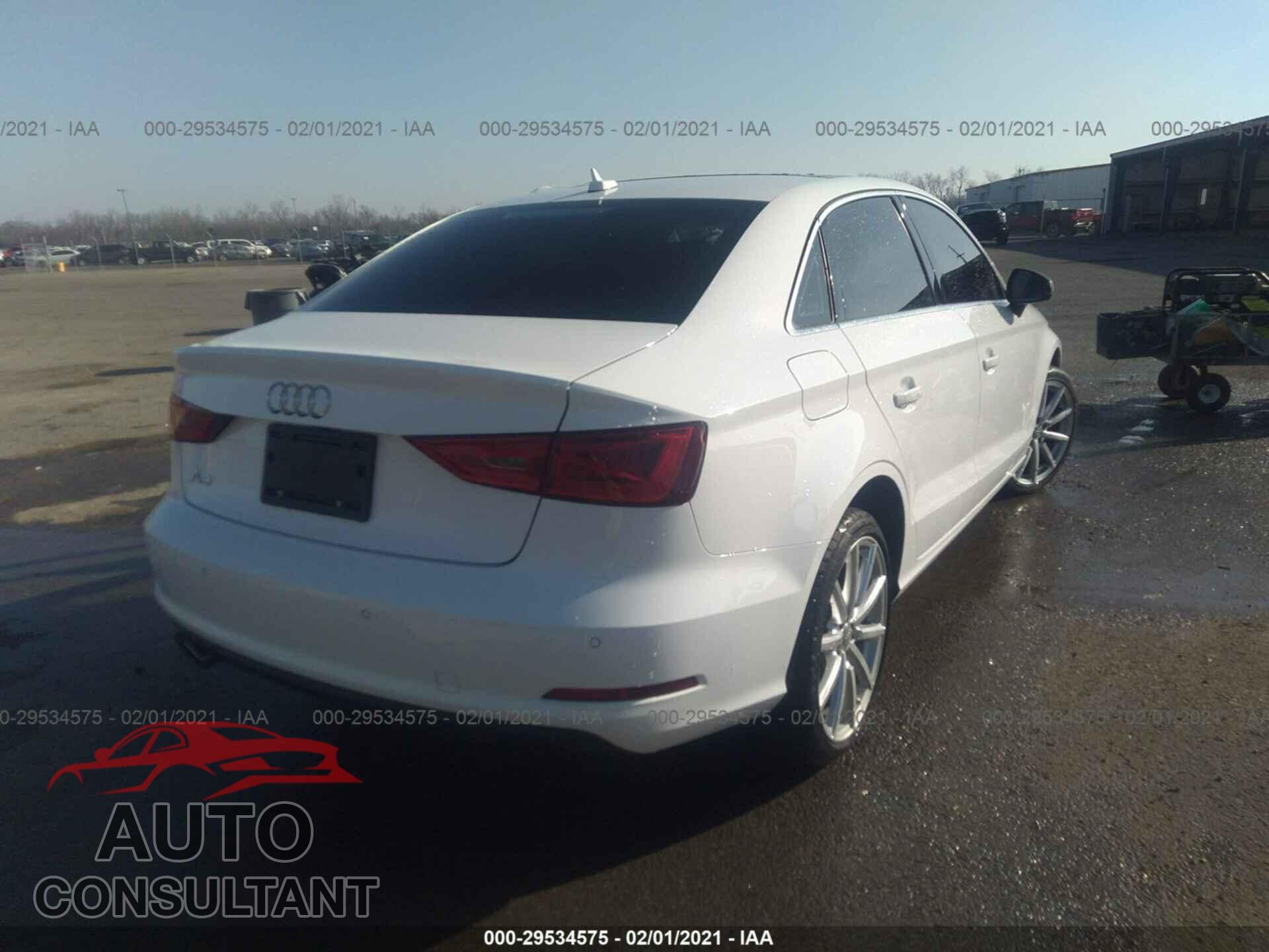 AUDI A3 2016 - WAUC7GFF6G1025869