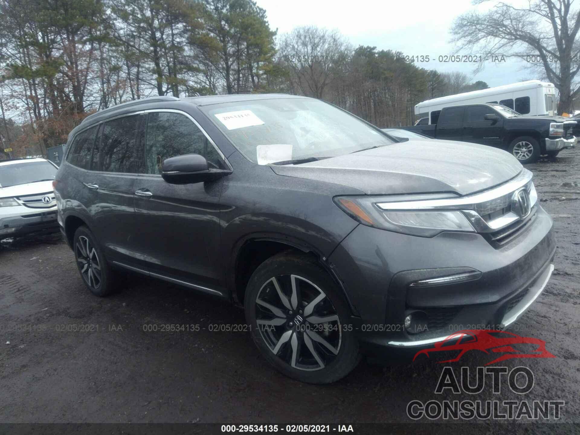HONDA PILOT 2019 - 5FNYF6H09KB035472