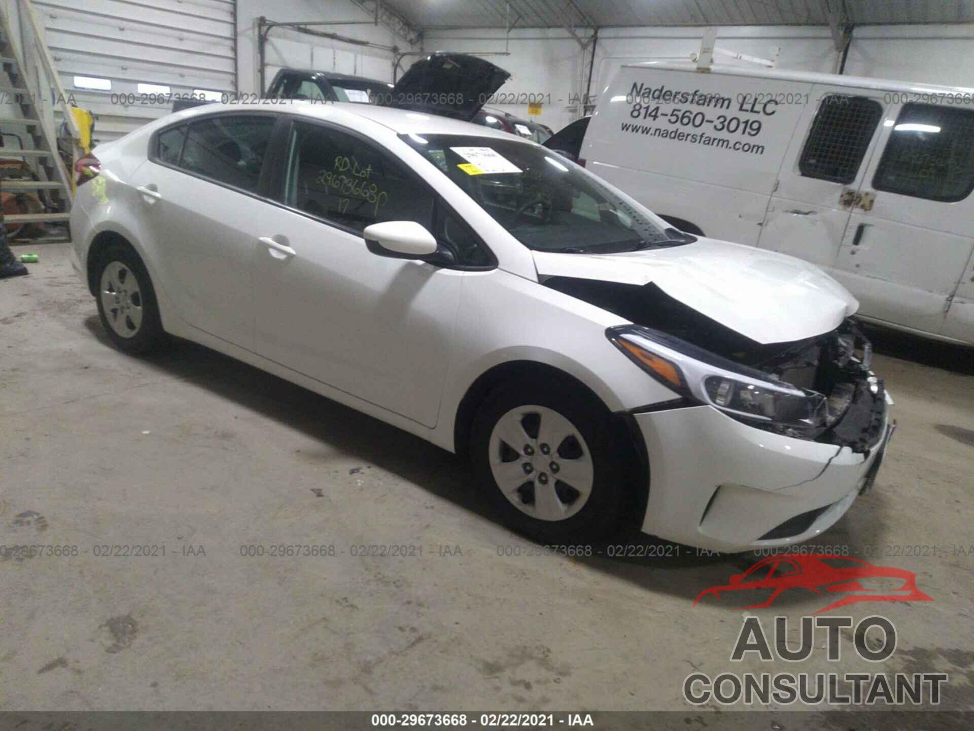 KIA FORTE 2017 - 3KPFK4A70HE081320