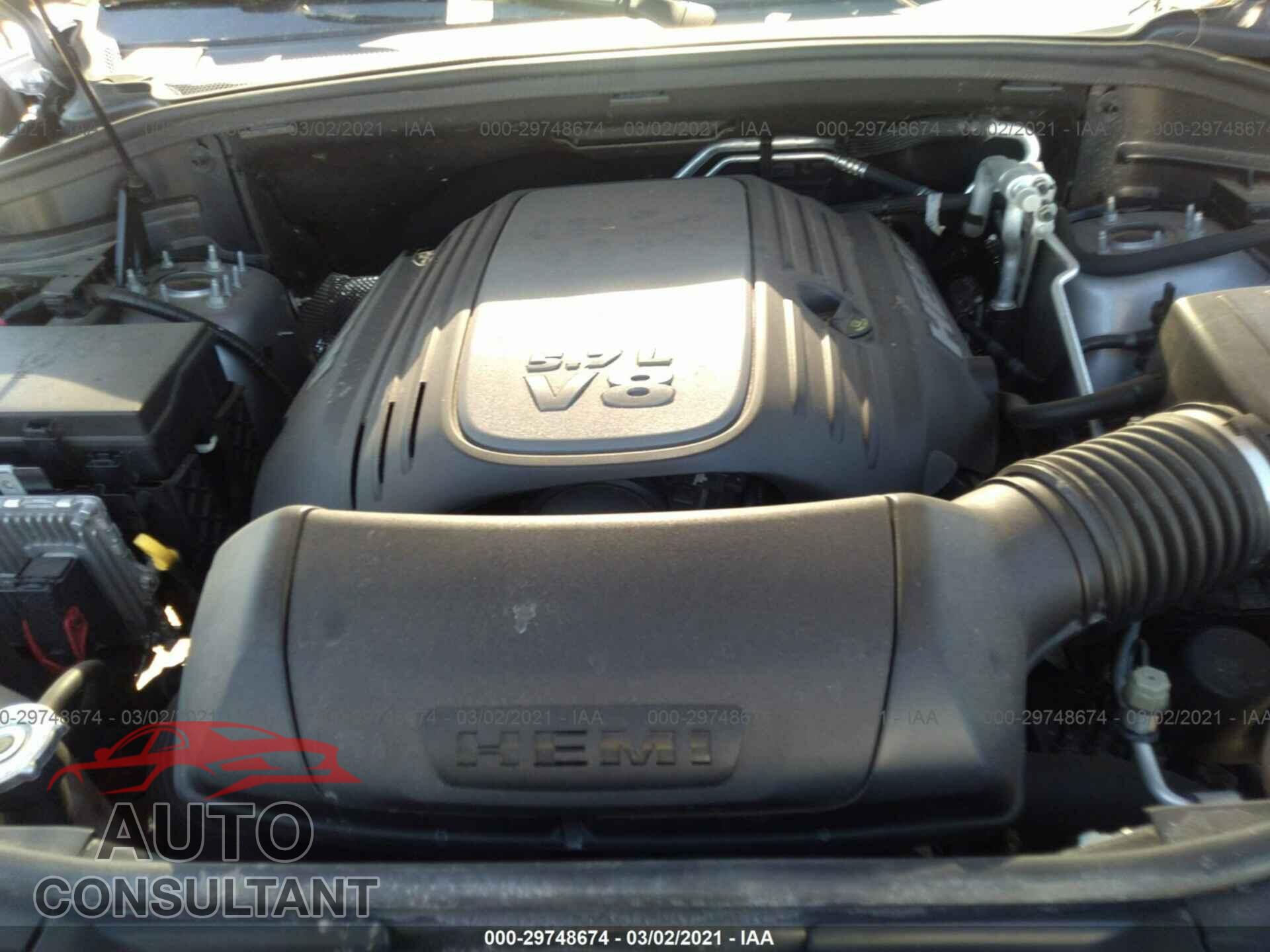 DODGE DURANGO 2017 - 1C4SDJCT2HC652721