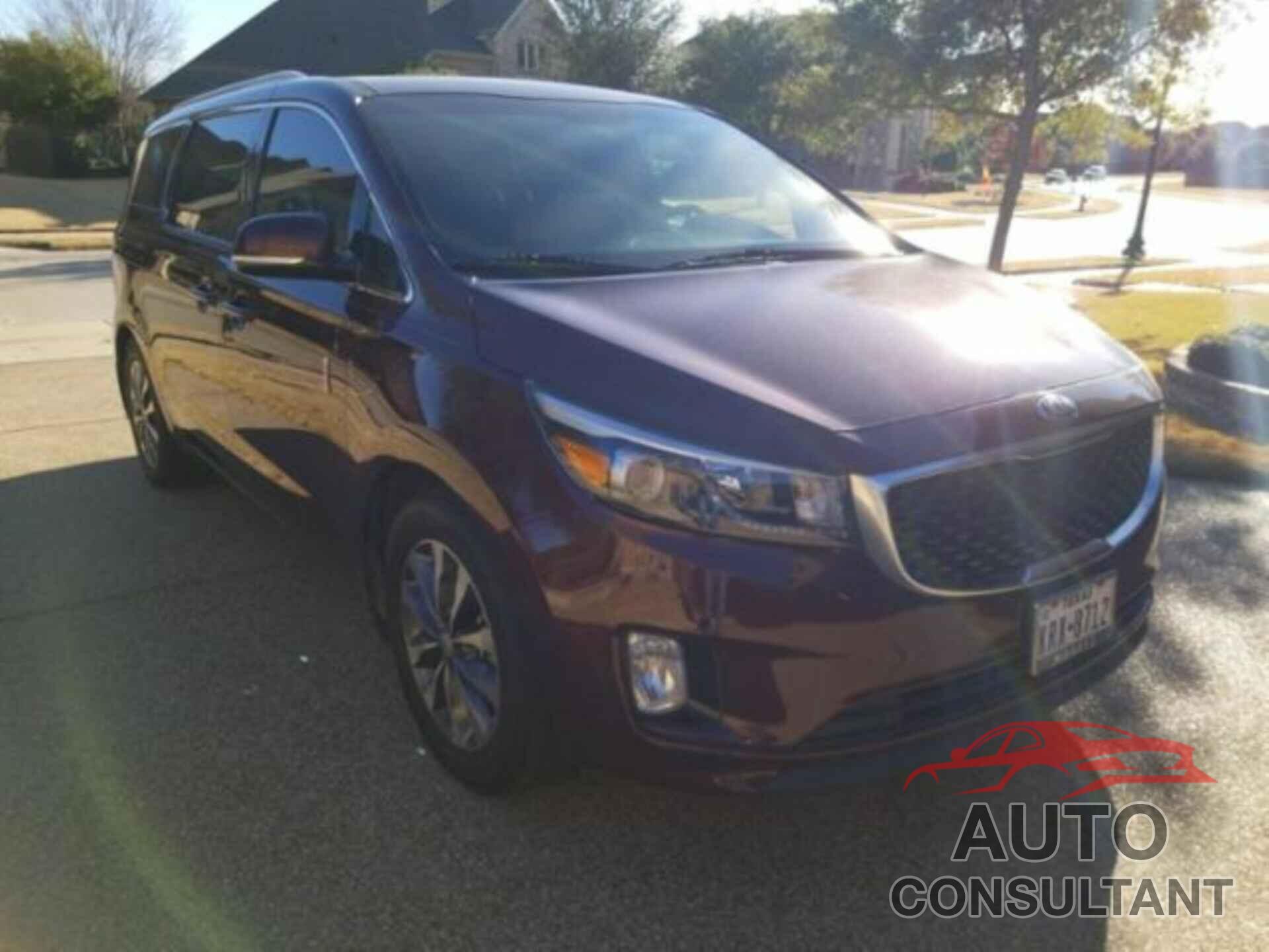 KIA SEDONA 2017 - KNDMC5C19H6319366