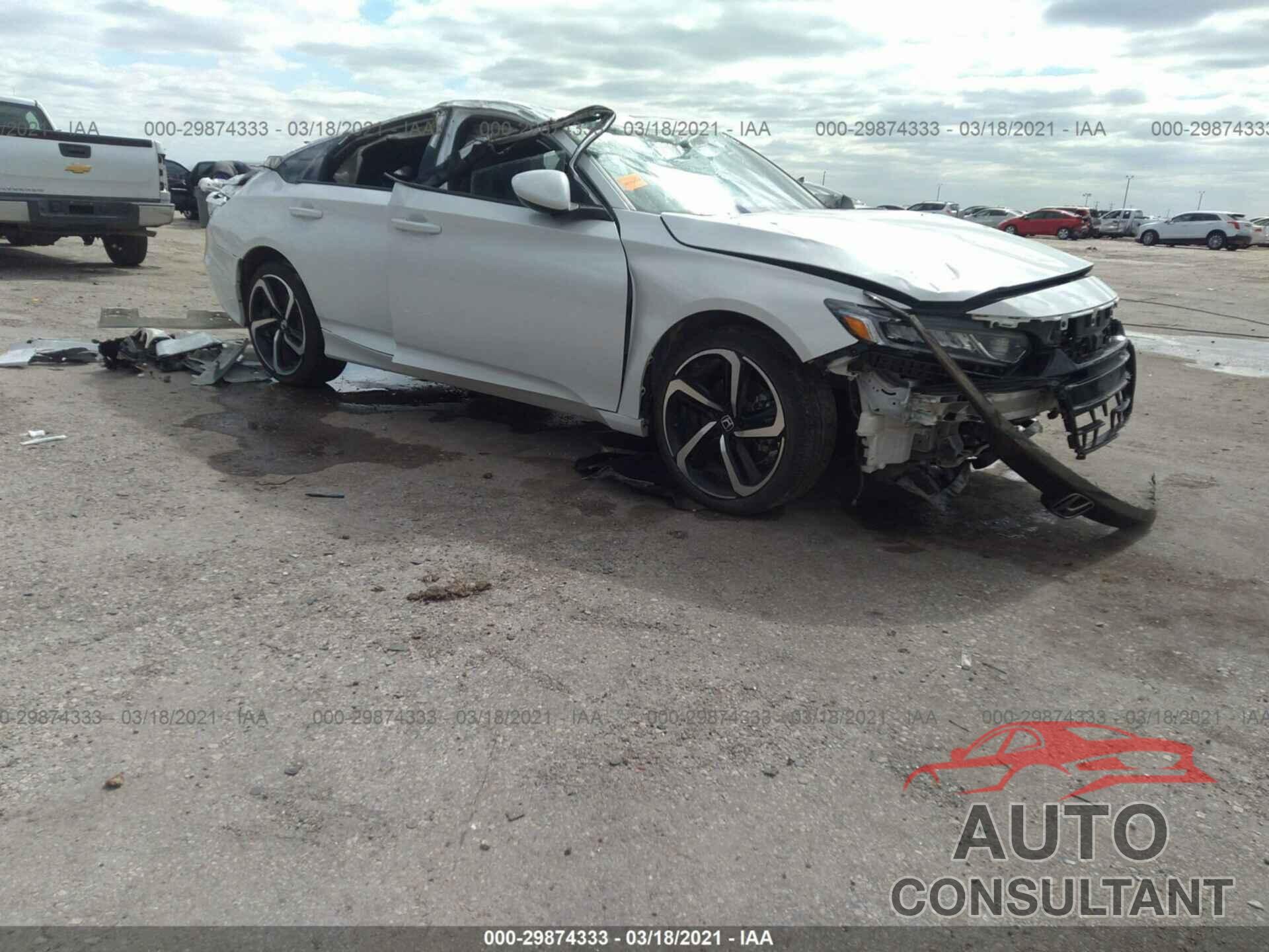 HONDA ACCORD SEDAN 2018 - 1HGCV1F37JA103872