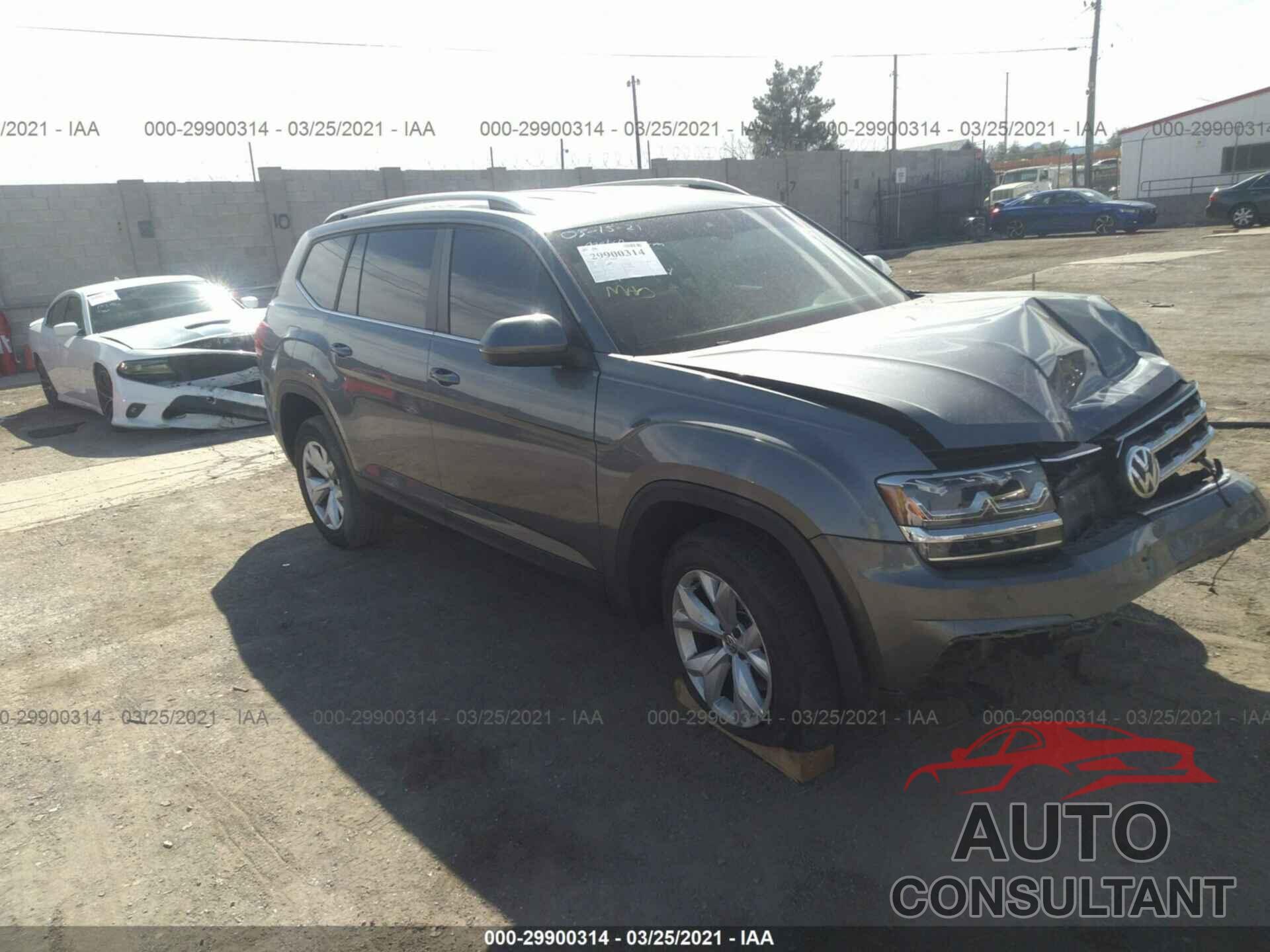 VOLKSWAGEN ATLAS 2018 - 1V2DR2CA6JC558246