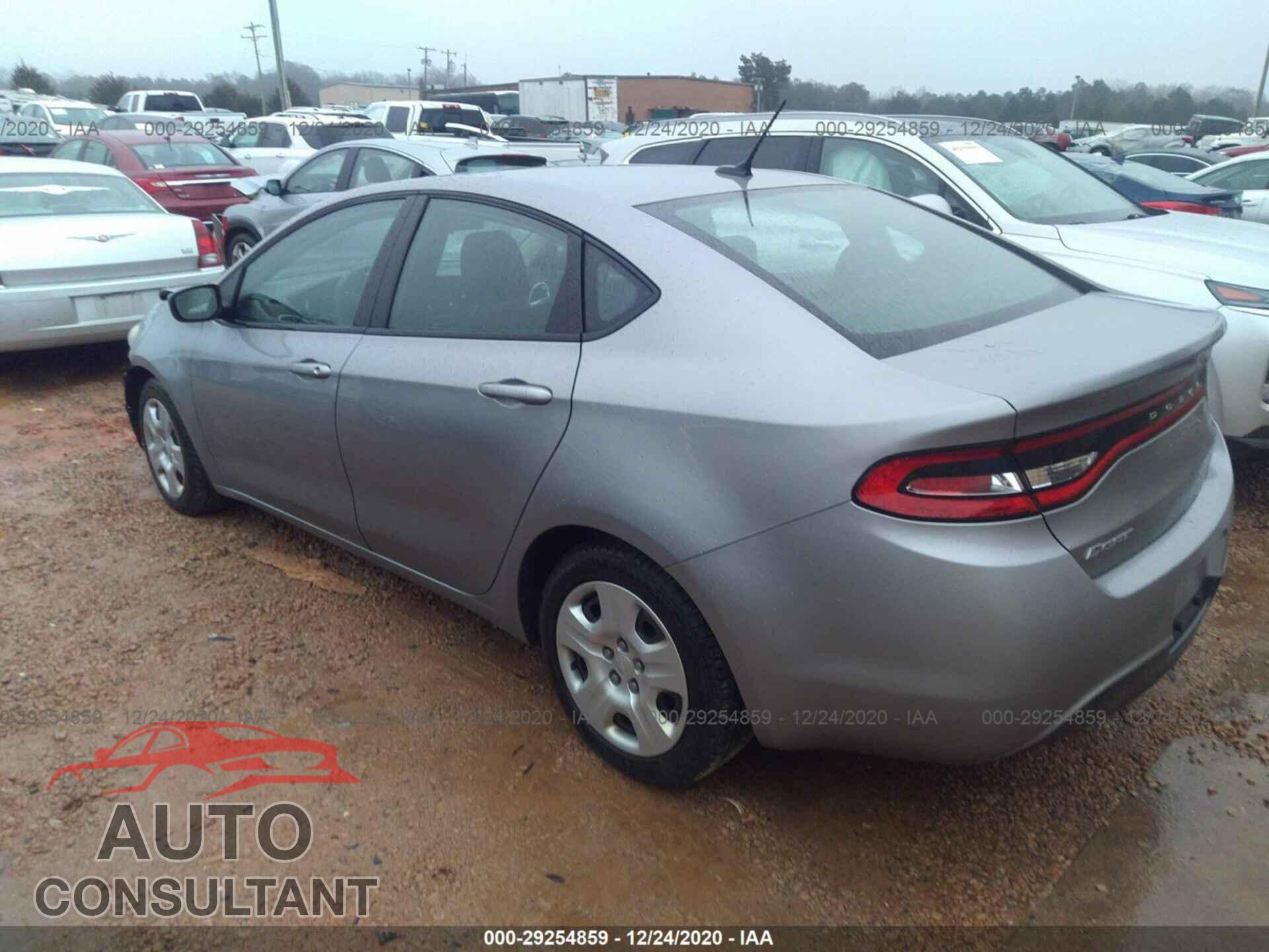 DODGE DART 2016 - 1C3CDFAA1GD504477