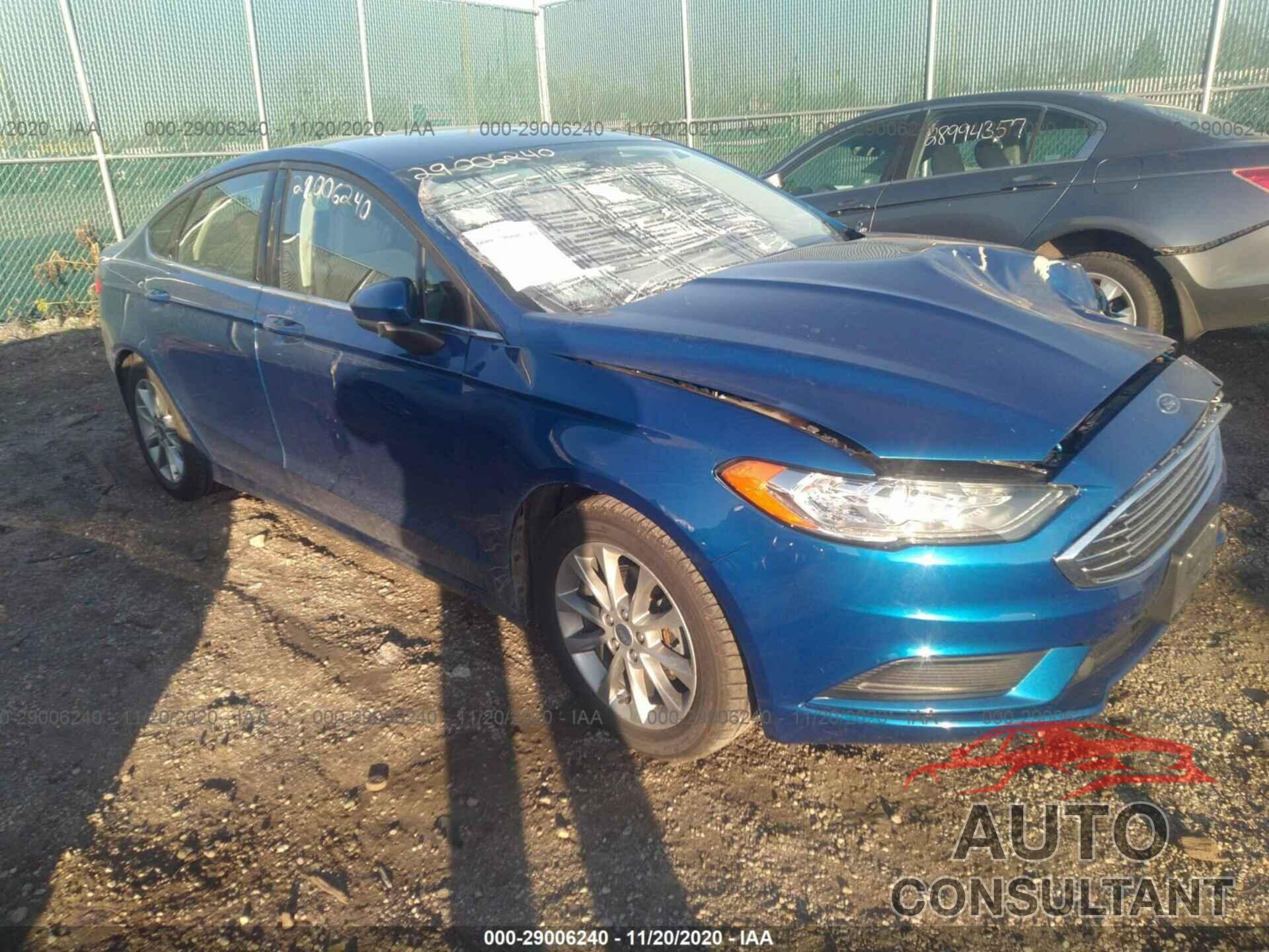 FORD FUSION 2017 - 3FA6P0HD1HR138516