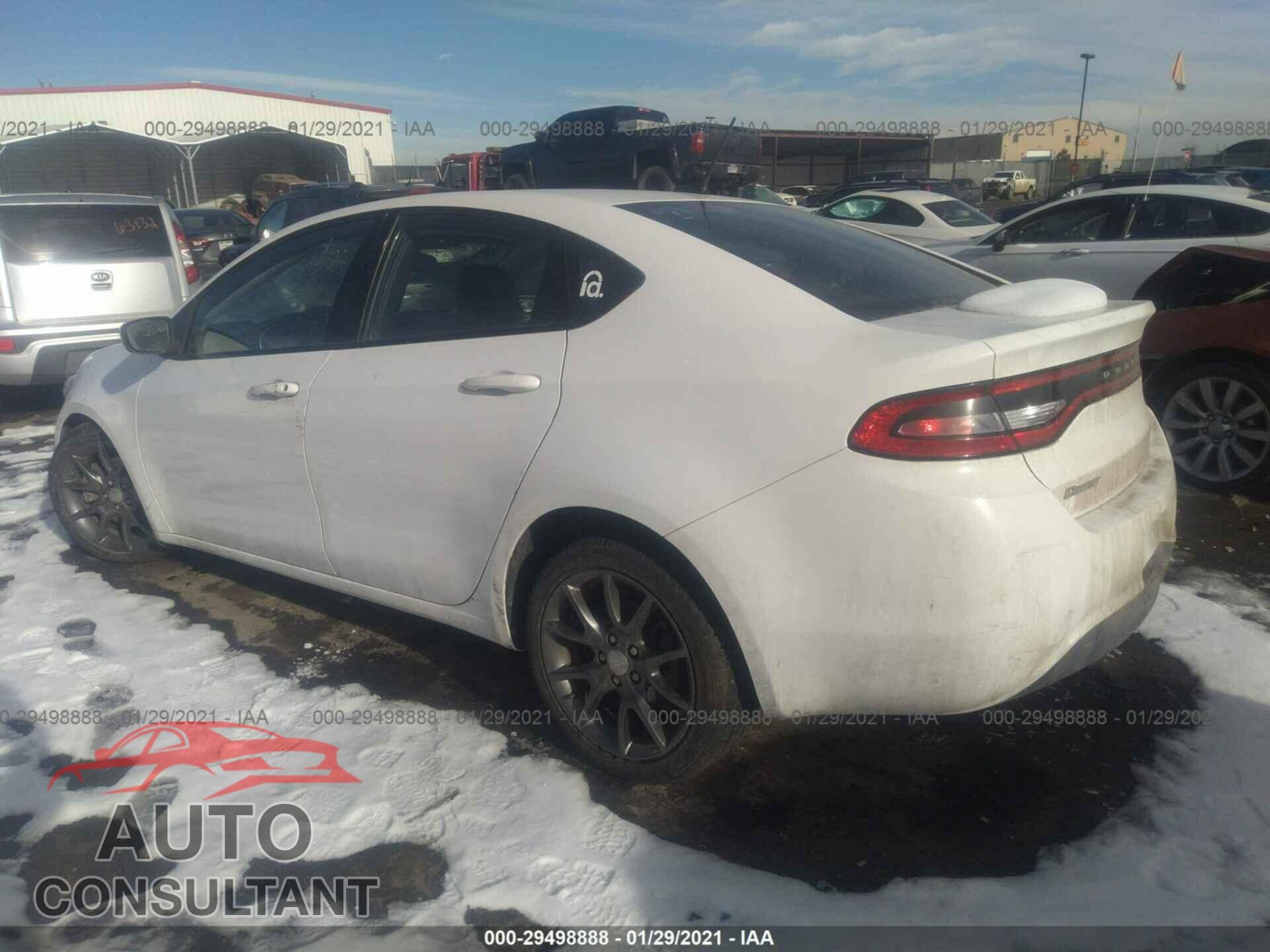 DODGE DART 2016 - 1C3CDFAA9GD540711