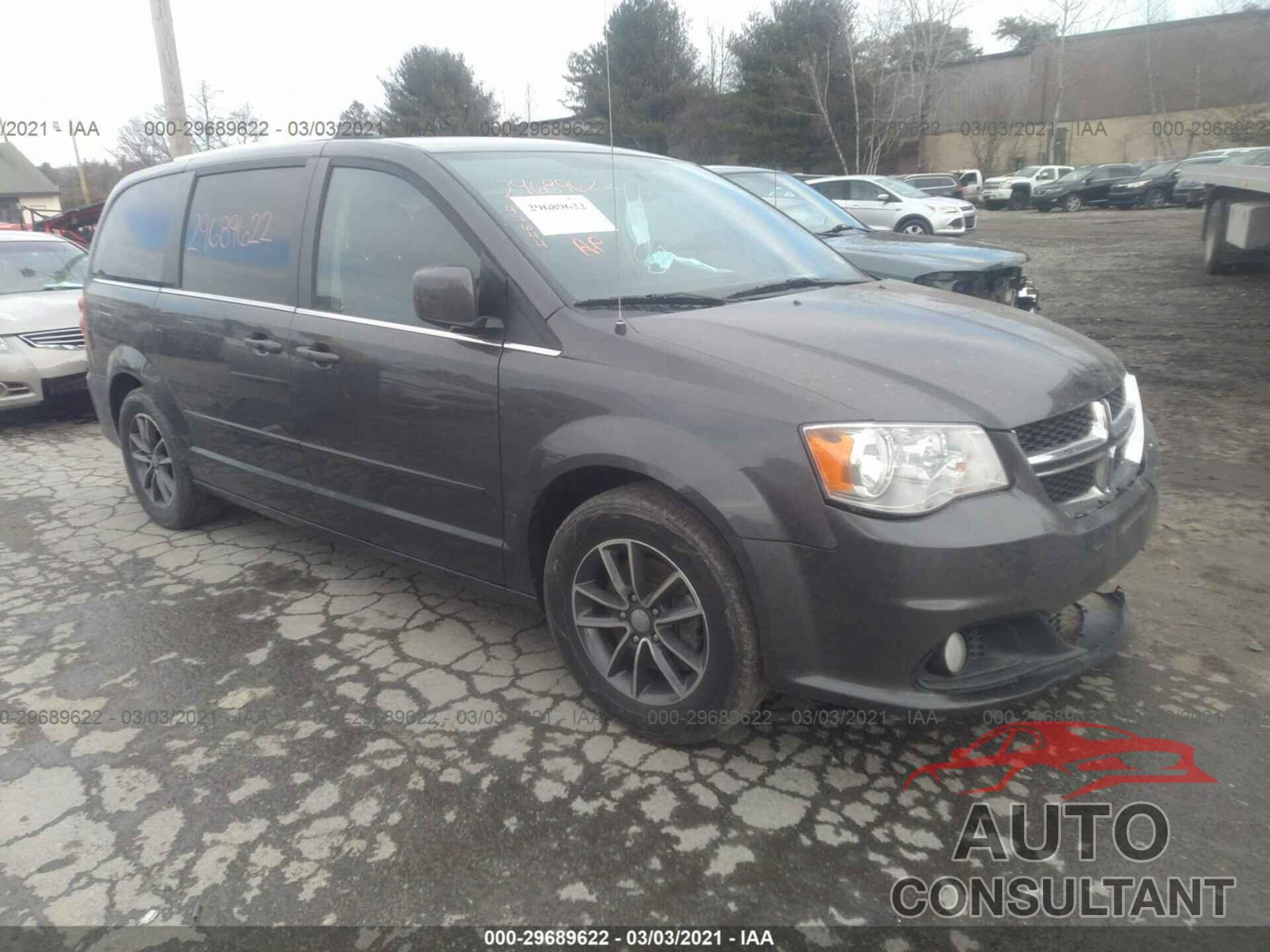 DODGE GRAND CARAVAN 2017 - 2C4RDGCG8HR801533