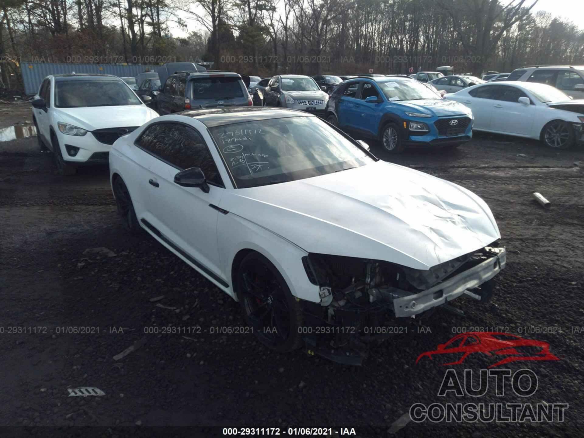 AUDI RS 5 COUPE 2018 - WUAPWAF52JA904467