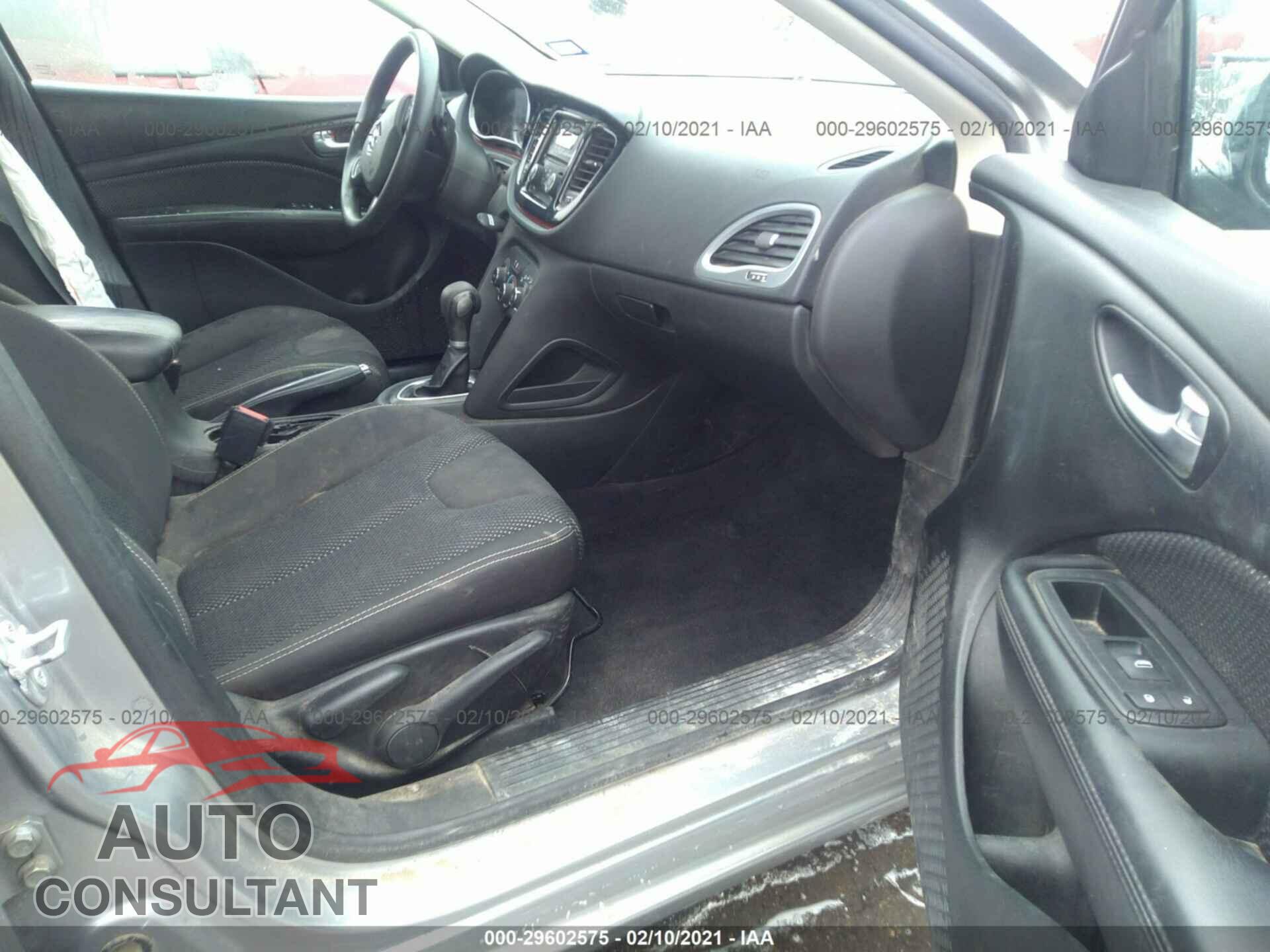 DODGE DART 2016 - 1C3CDFBB6GD667441