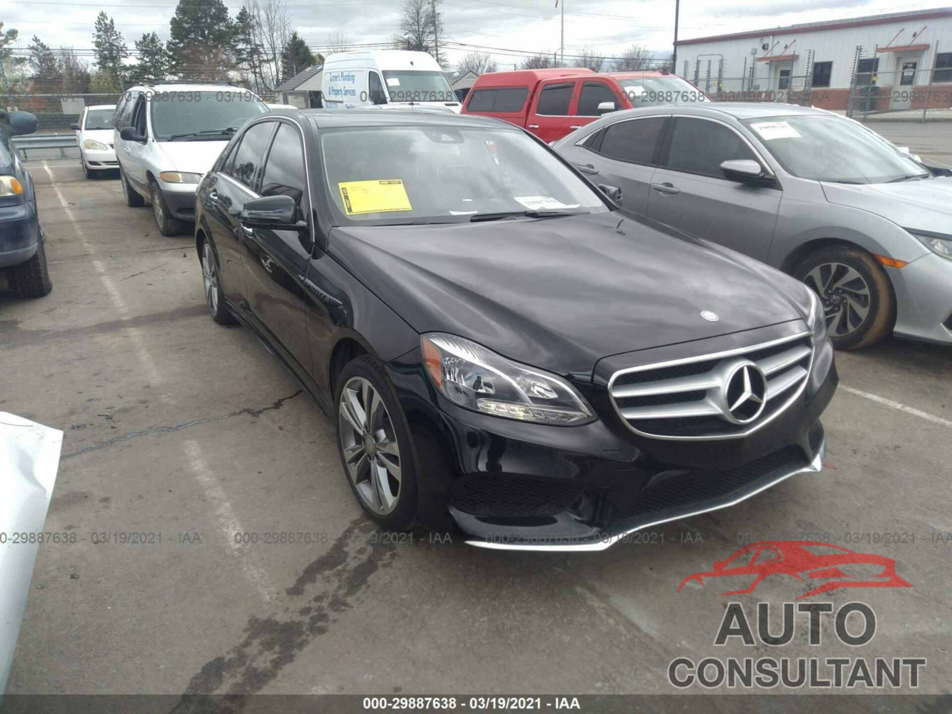 MERCEDES-BENZ E-CLASS 2016 - WDDHF5KB2GB237199