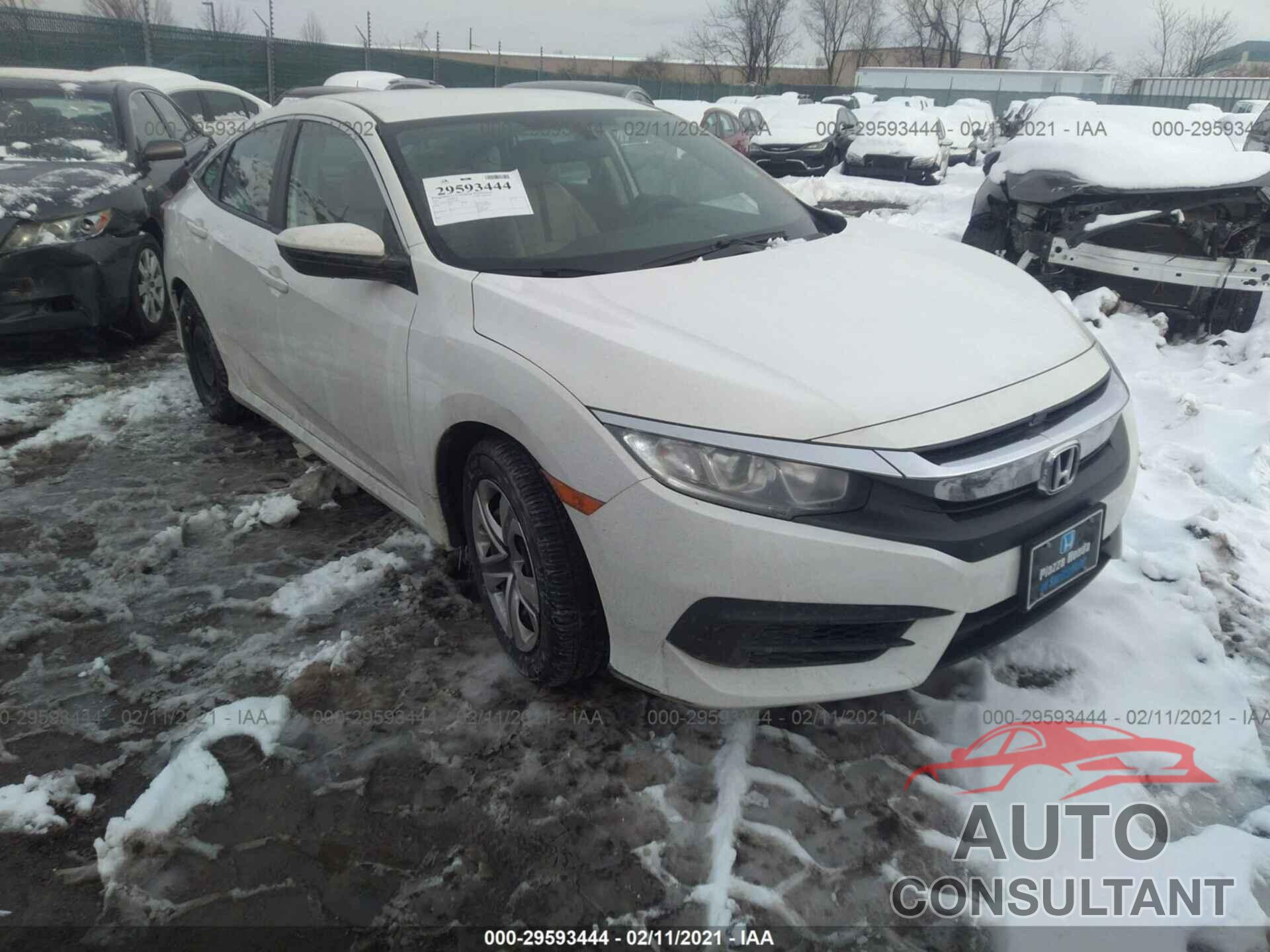 HONDA CIVIC SEDAN 2016 - 19XFC2F56GE237044