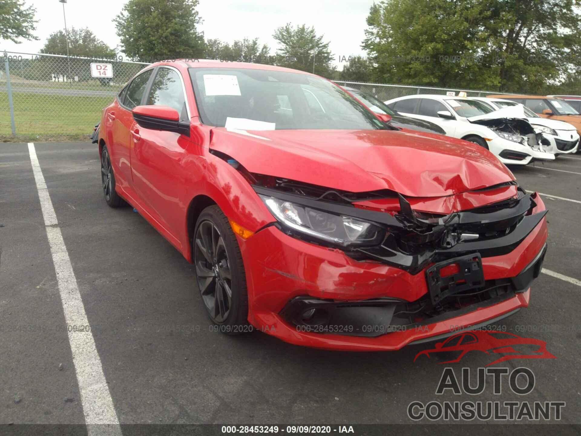 HONDA CIVIC SEDAN 2020 - 2HGFC2E86LH550722