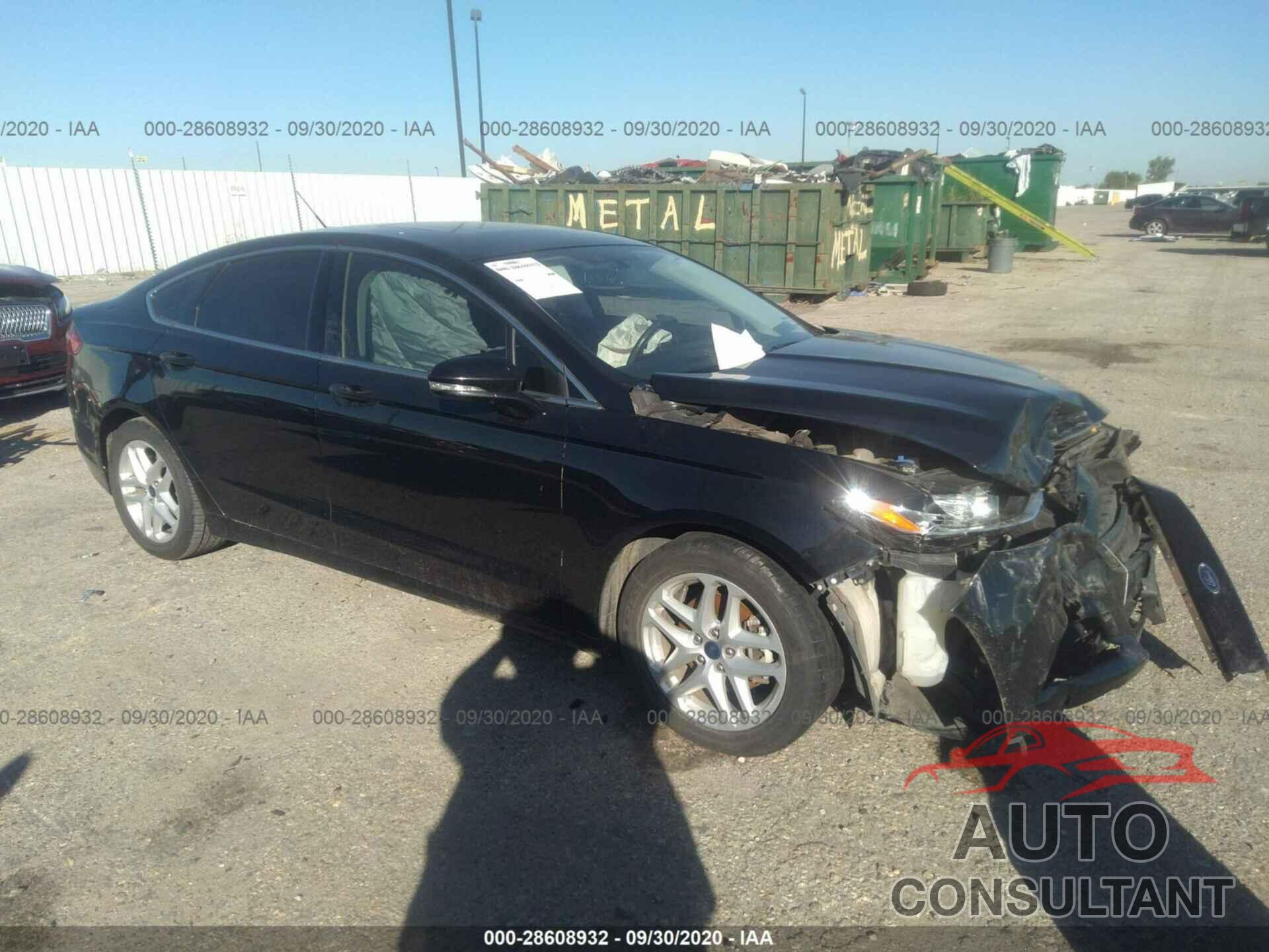 FORD FUSION 2016 - 3FA6P0HD0GR306578