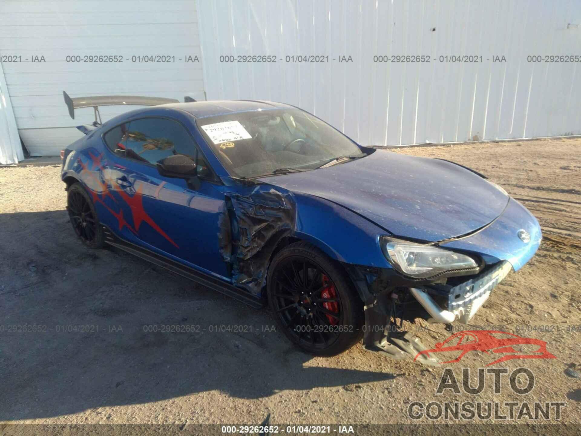 SUBARU BRZ 2018 - JF1ZCAD11J9600892