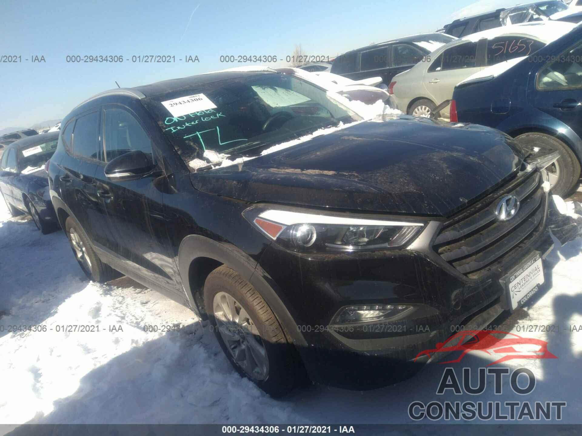 HYUNDAI TUCSON 2016 - KM8J33A20GU026383