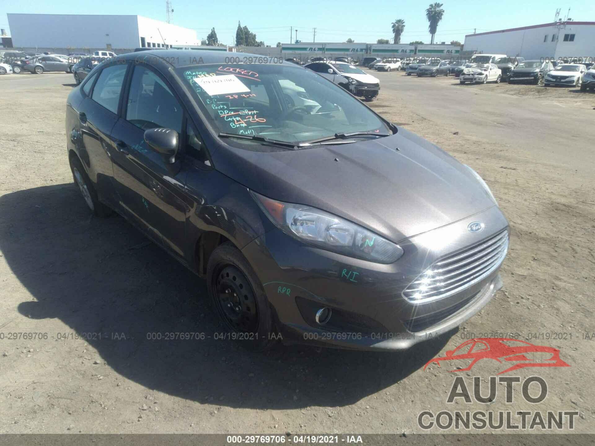 FORD FIESTA 2017 - 3FADP4BJ1HM144830