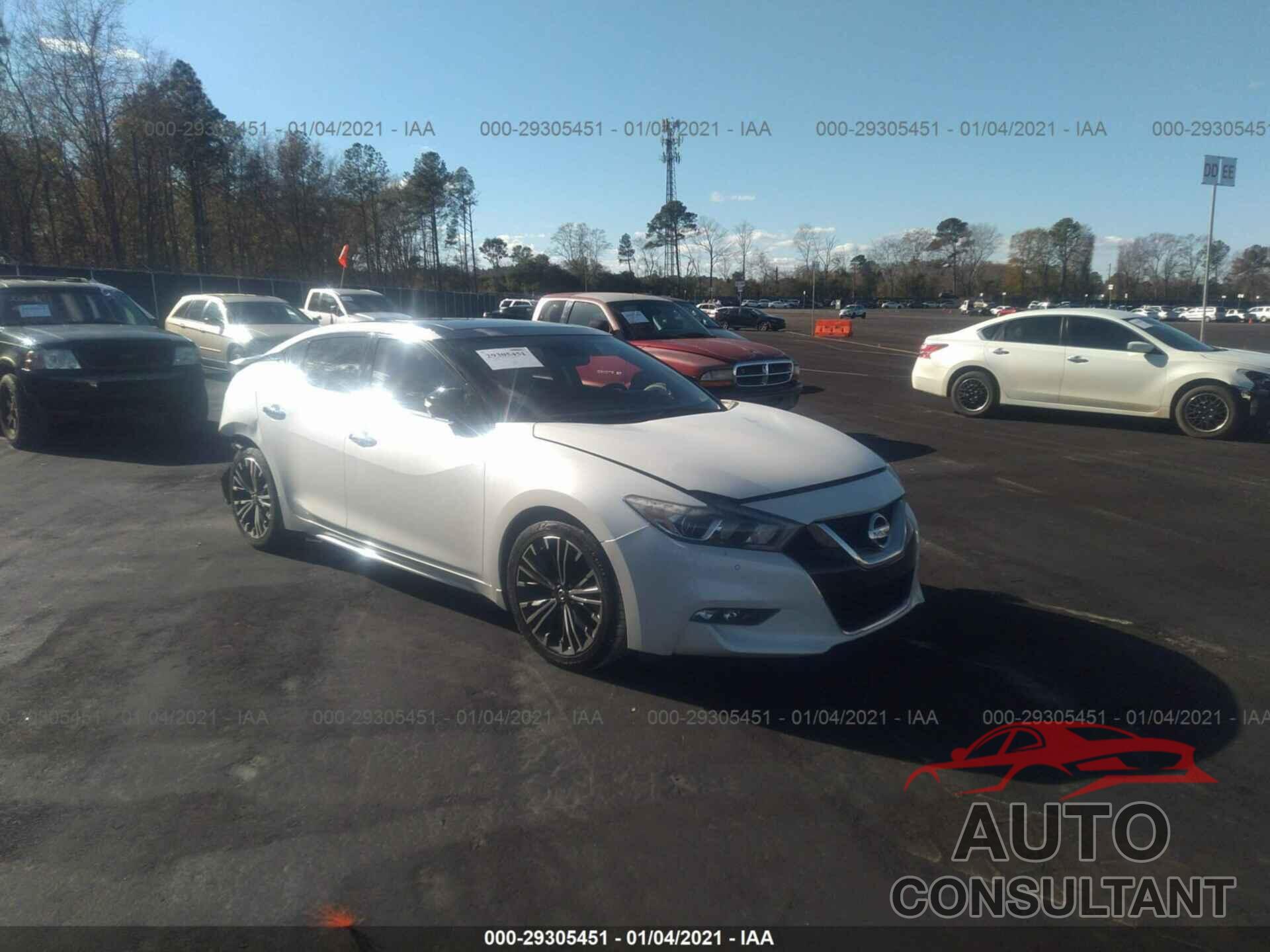 NISSAN MAXIMA 2017 - 1N4AA6AP5HC395101