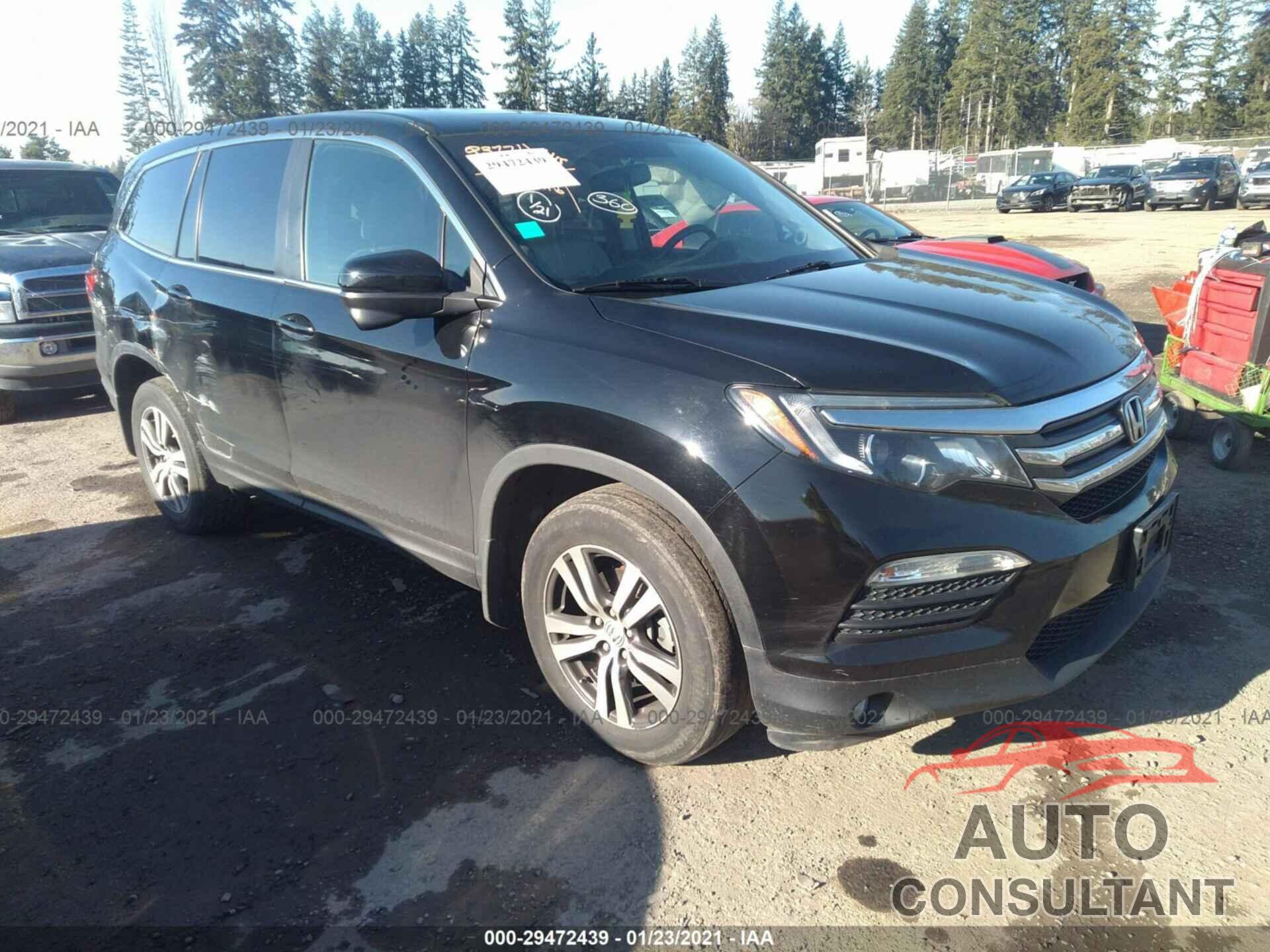 HONDA PILOT 2016 - 5FNYF6H54GB067443