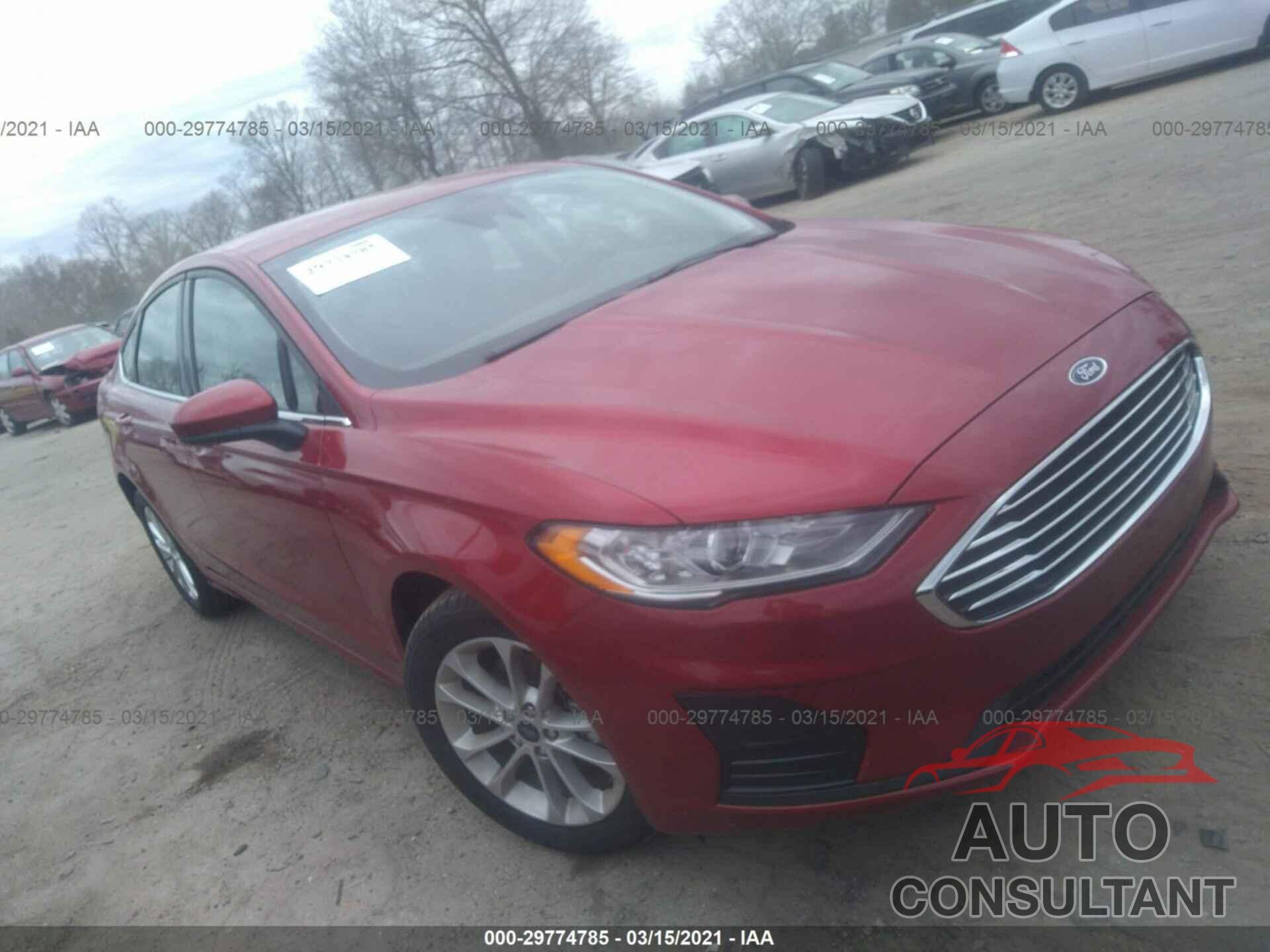 FORD FUSION 2020 - 3FA6P0HD8LR160294