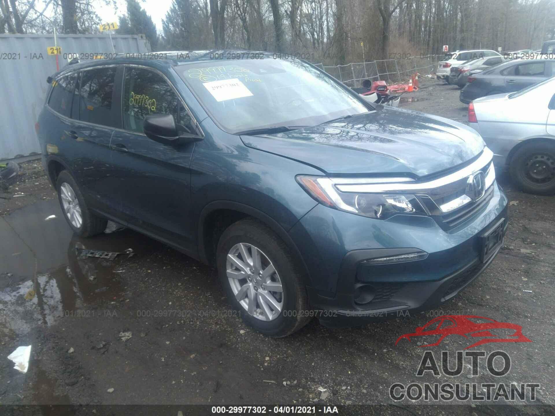 HONDA PILOT 2019 - 5FNYF6H15KB026566