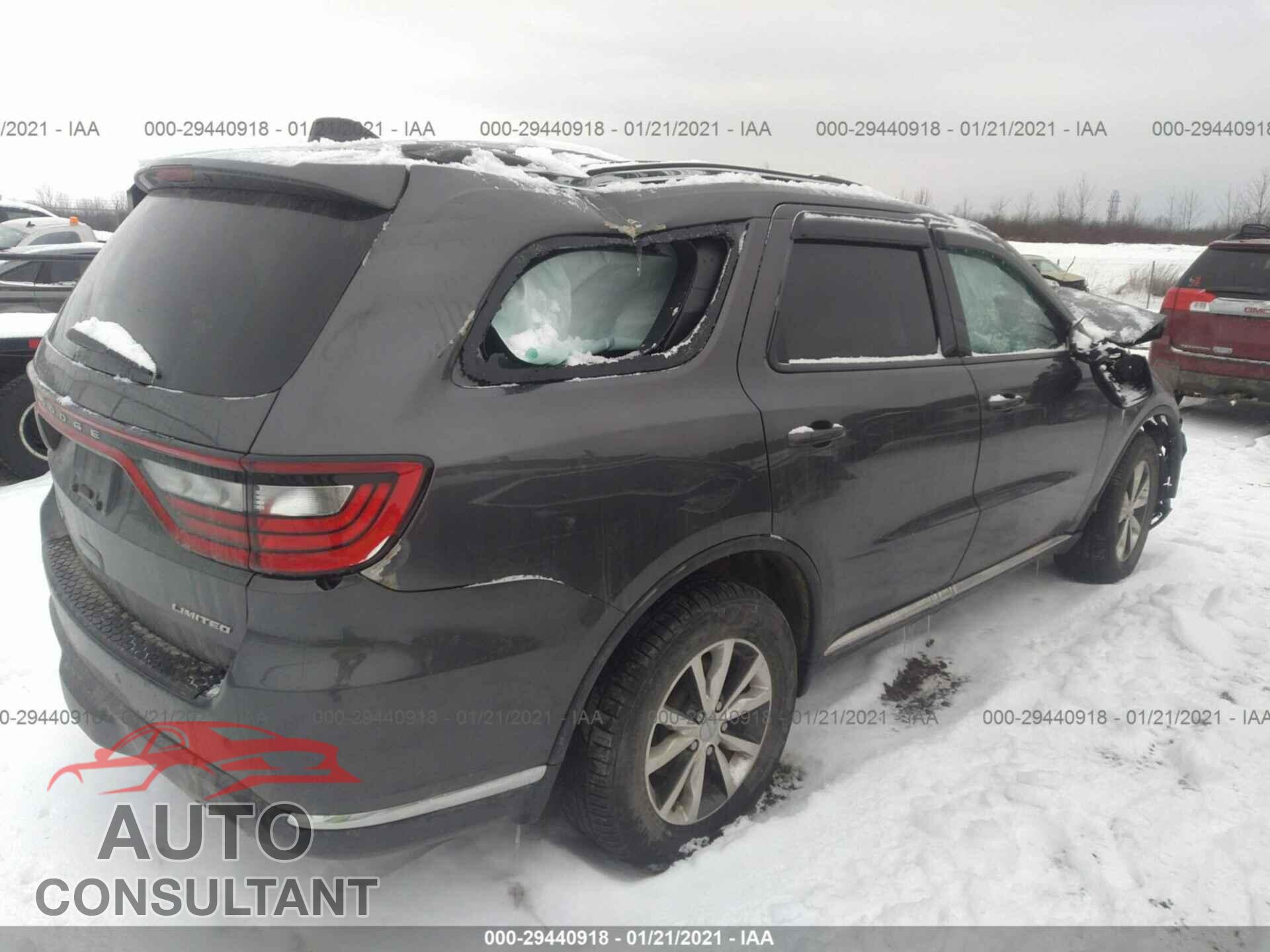 DODGE DURANGO 2016 - 1C4RDJDG8GC363079