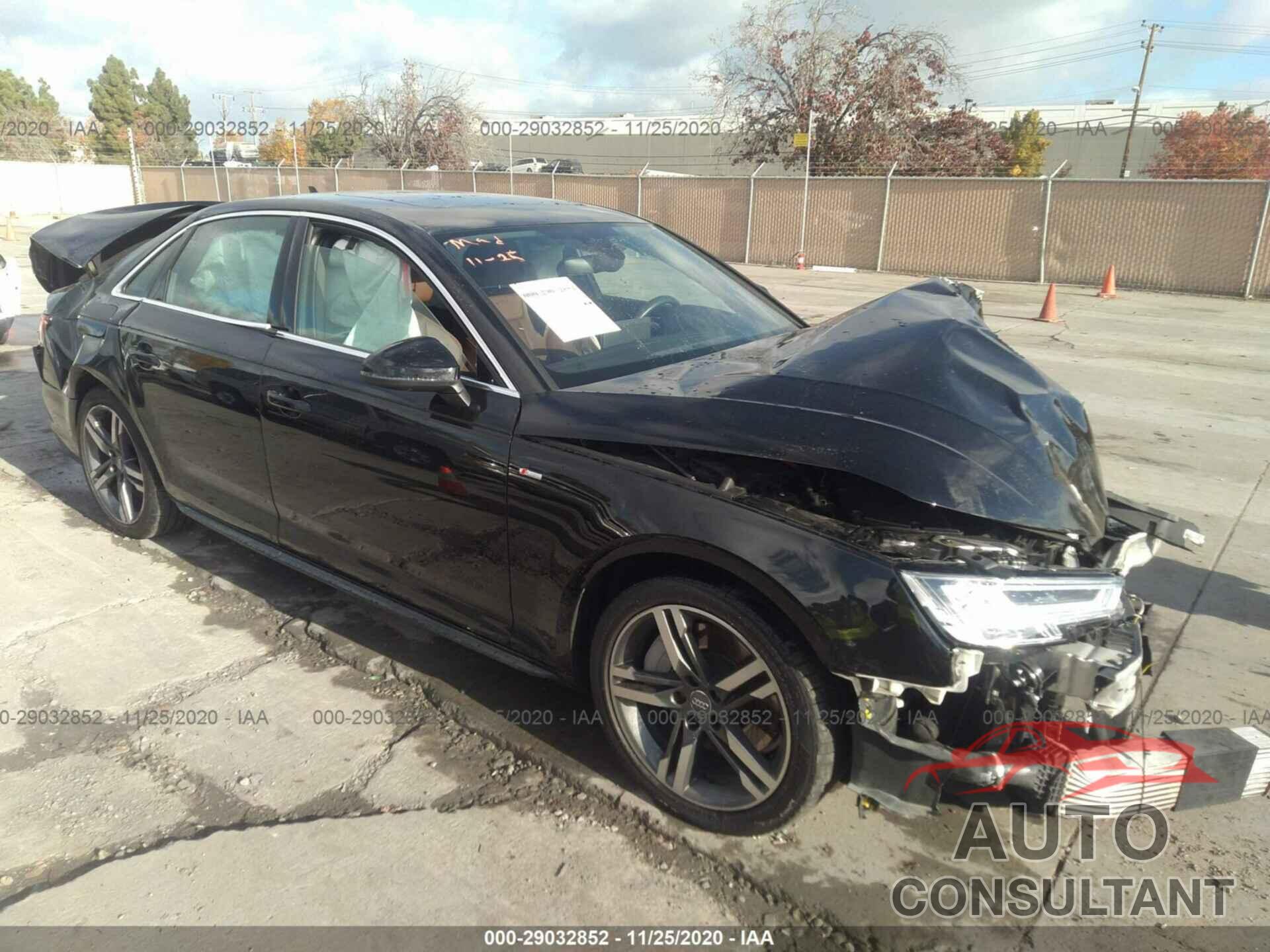 AUDI A4 2018 - WAUENAF42JA069143