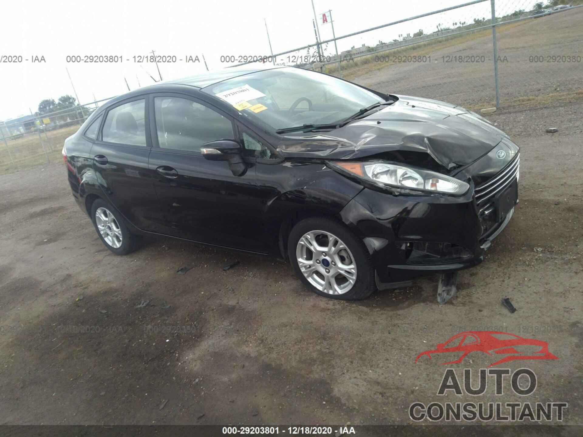 FORD FIESTA 2016 - 3FADP4BJ6GM188451